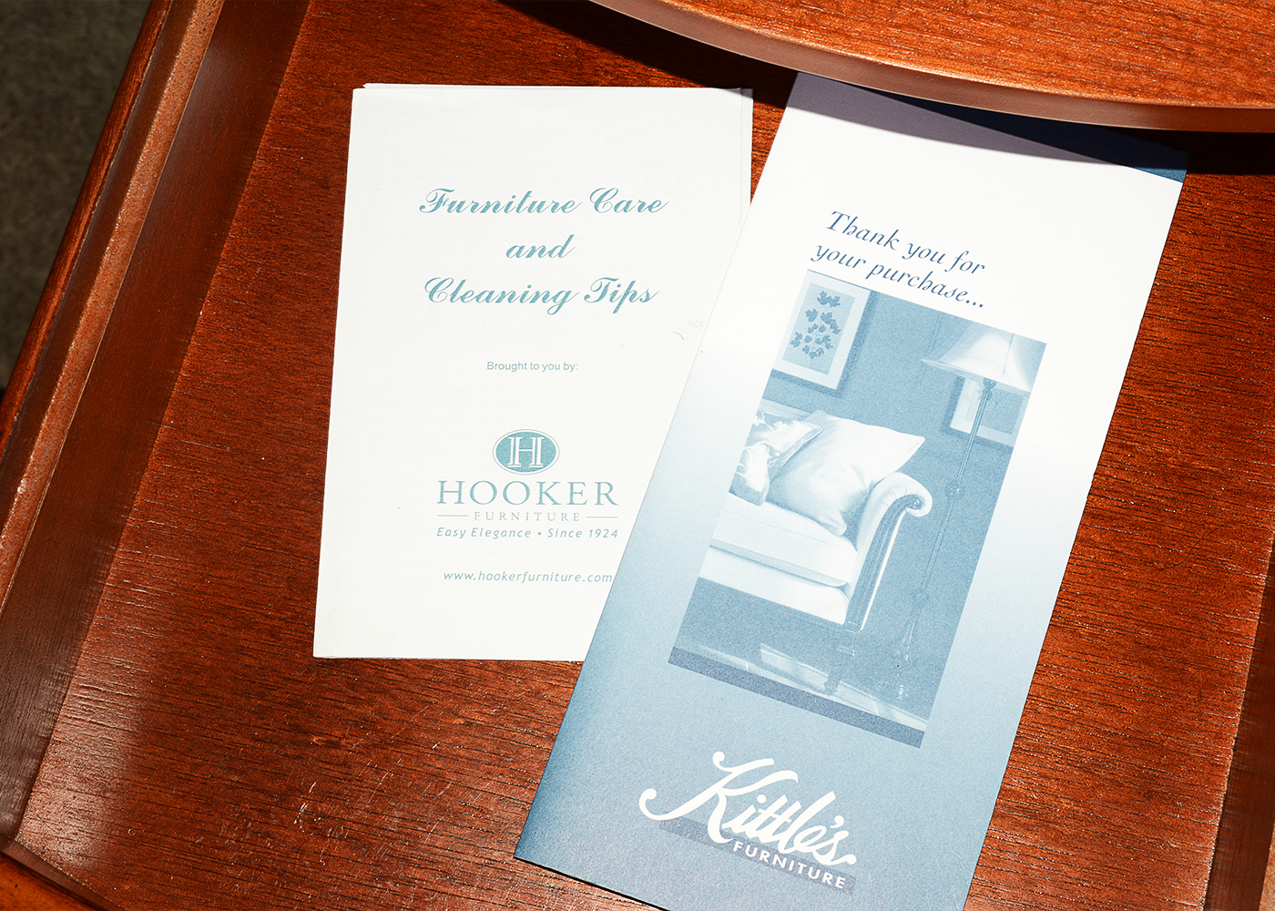 Hooker Kidney-Shaped Executive Desk and Baird Presidential Chair