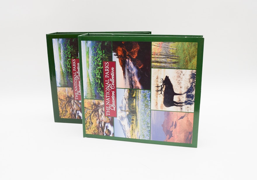 2014 Bradford Exchange "The National Parks Quarters" Collection Binders