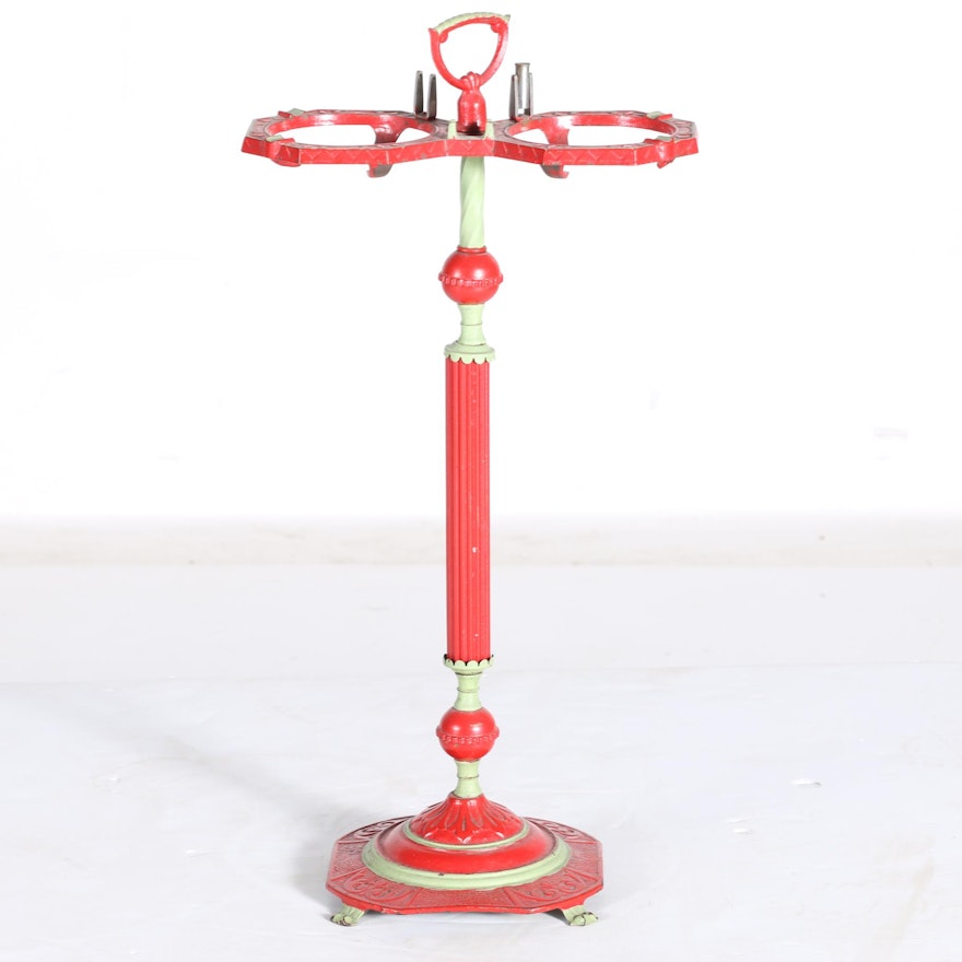 Vintage Metal Cigarette Stand