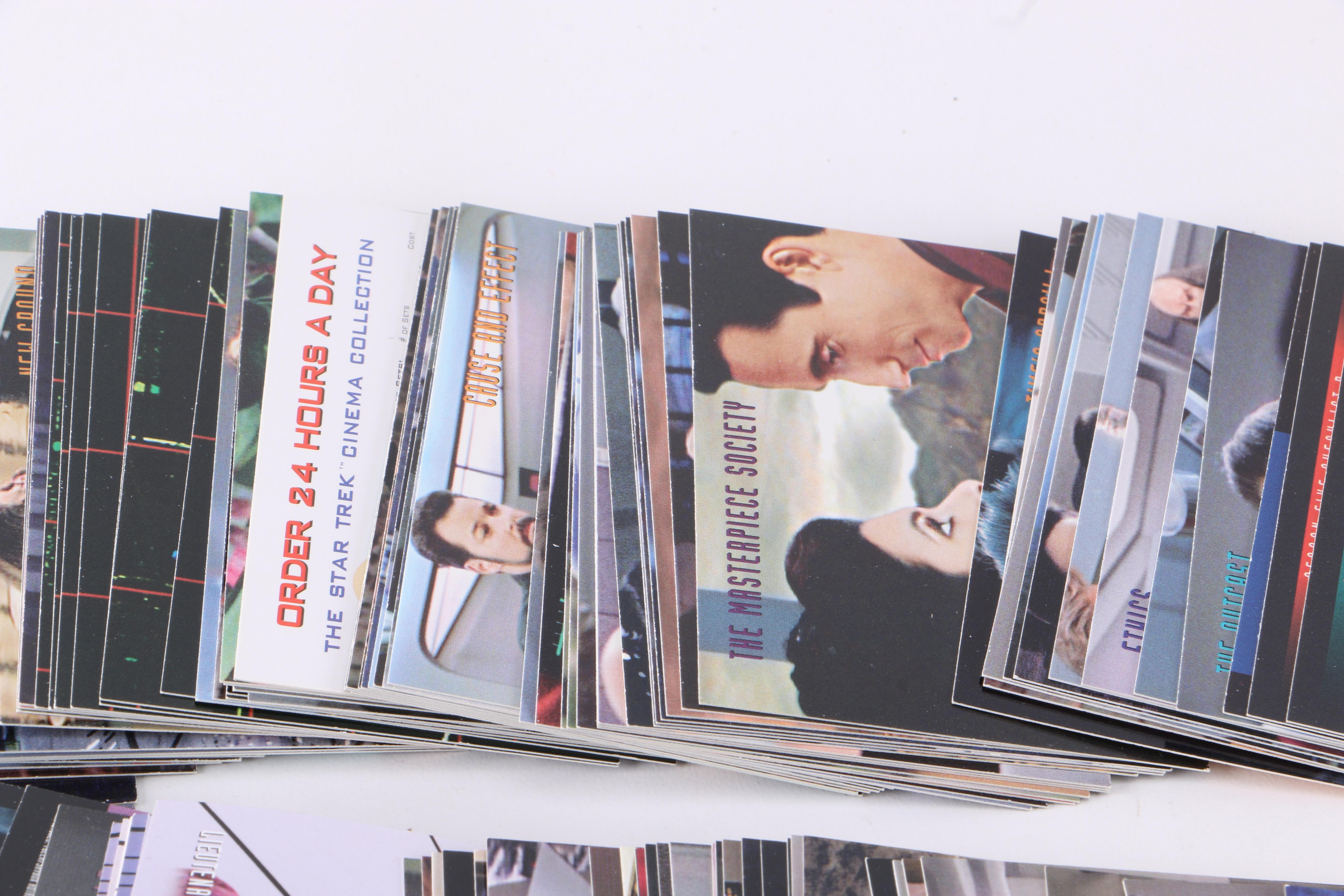 "Star Trek: The Next Generation" and Other Vintage Trading Cards