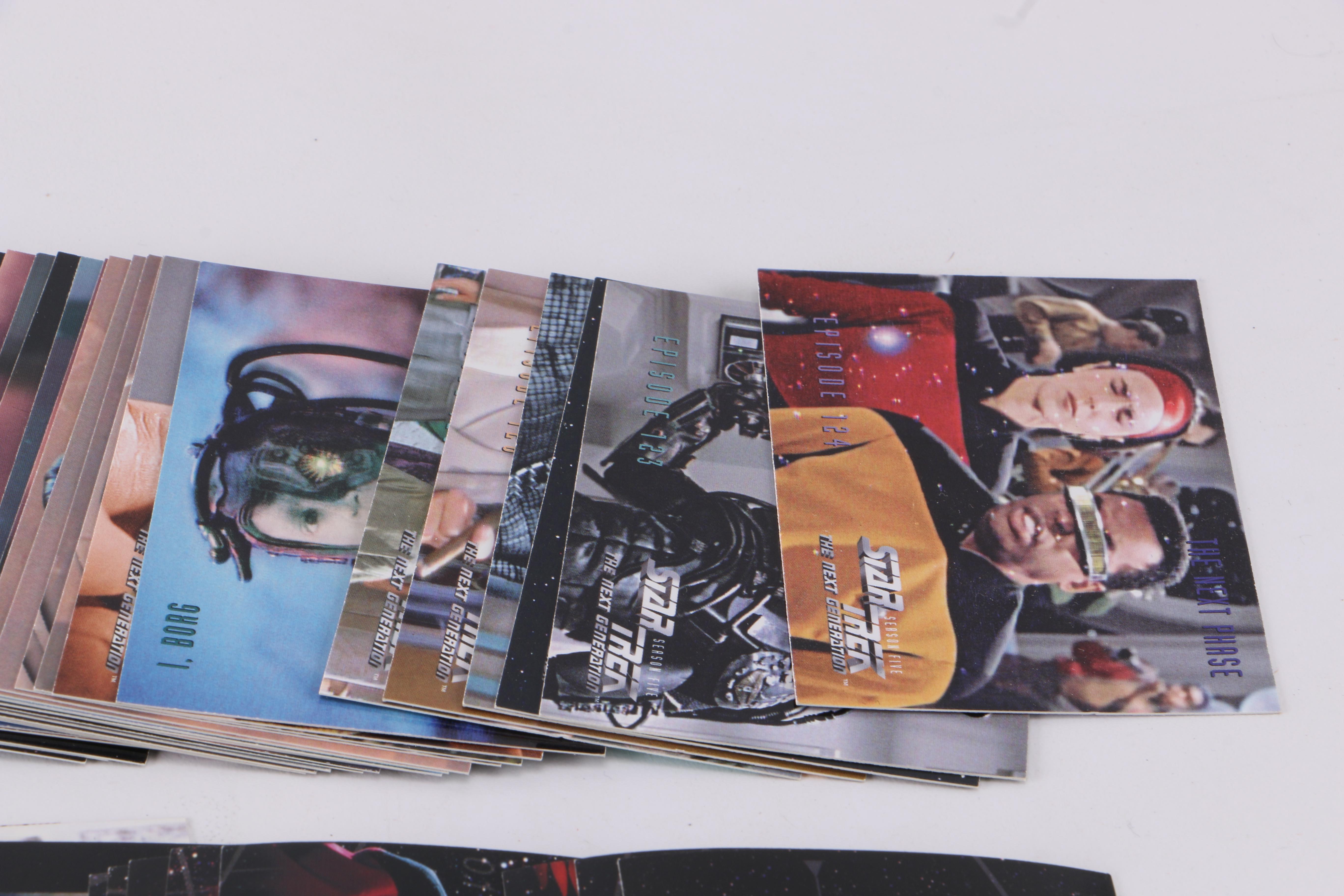 "Star Trek: The Next Generation" and Other Vintage Trading Cards