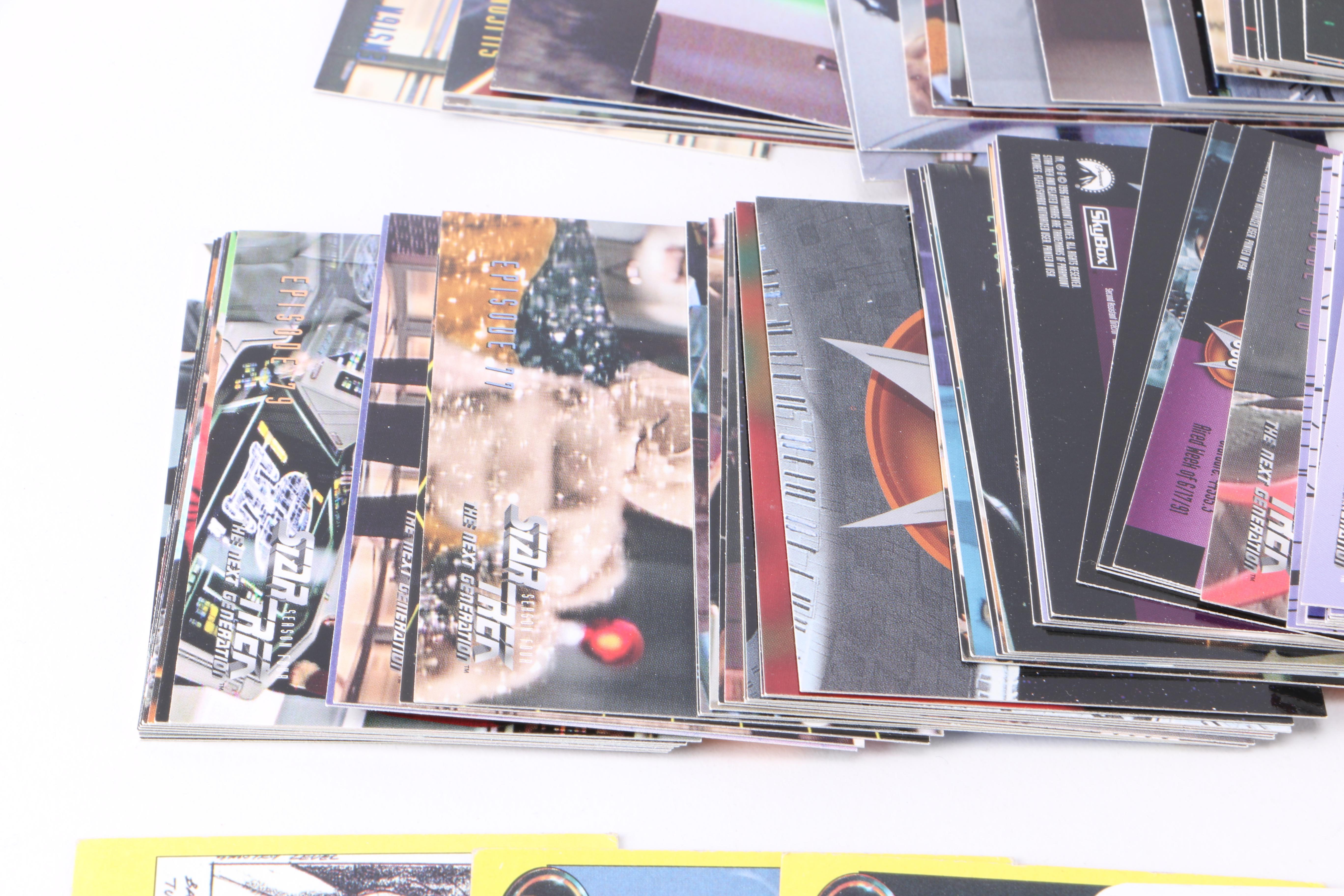 "Star Trek: The Next Generation" and Other Vintage Trading Cards