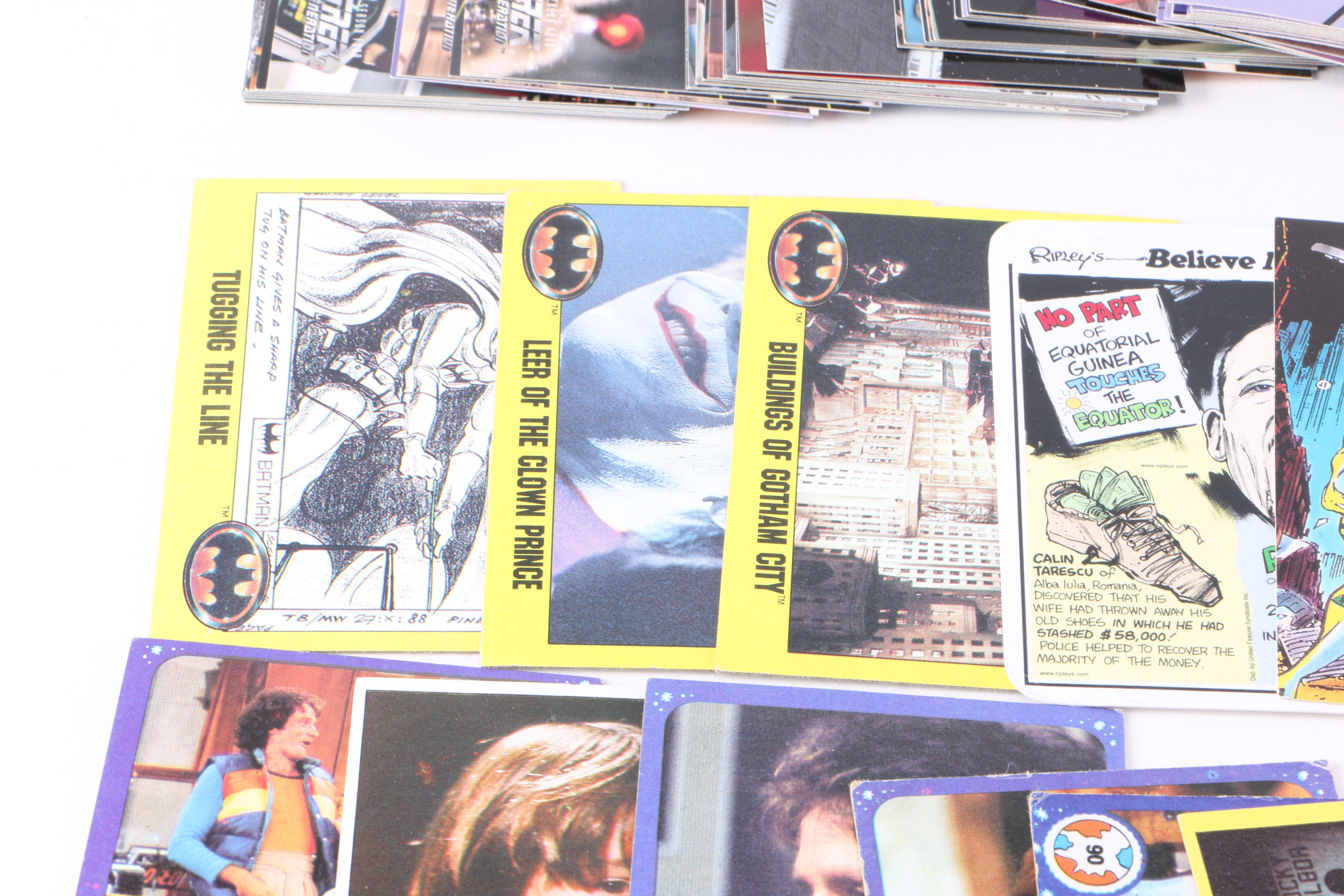 "Star Trek: The Next Generation" and Other Vintage Trading Cards