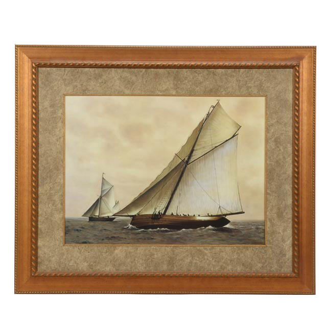 Offset Lithographic Reproduction after William Matthews "Cicely, 1908"