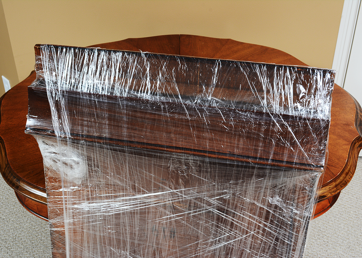 "White Furniture Company" Wood Pedestal Table