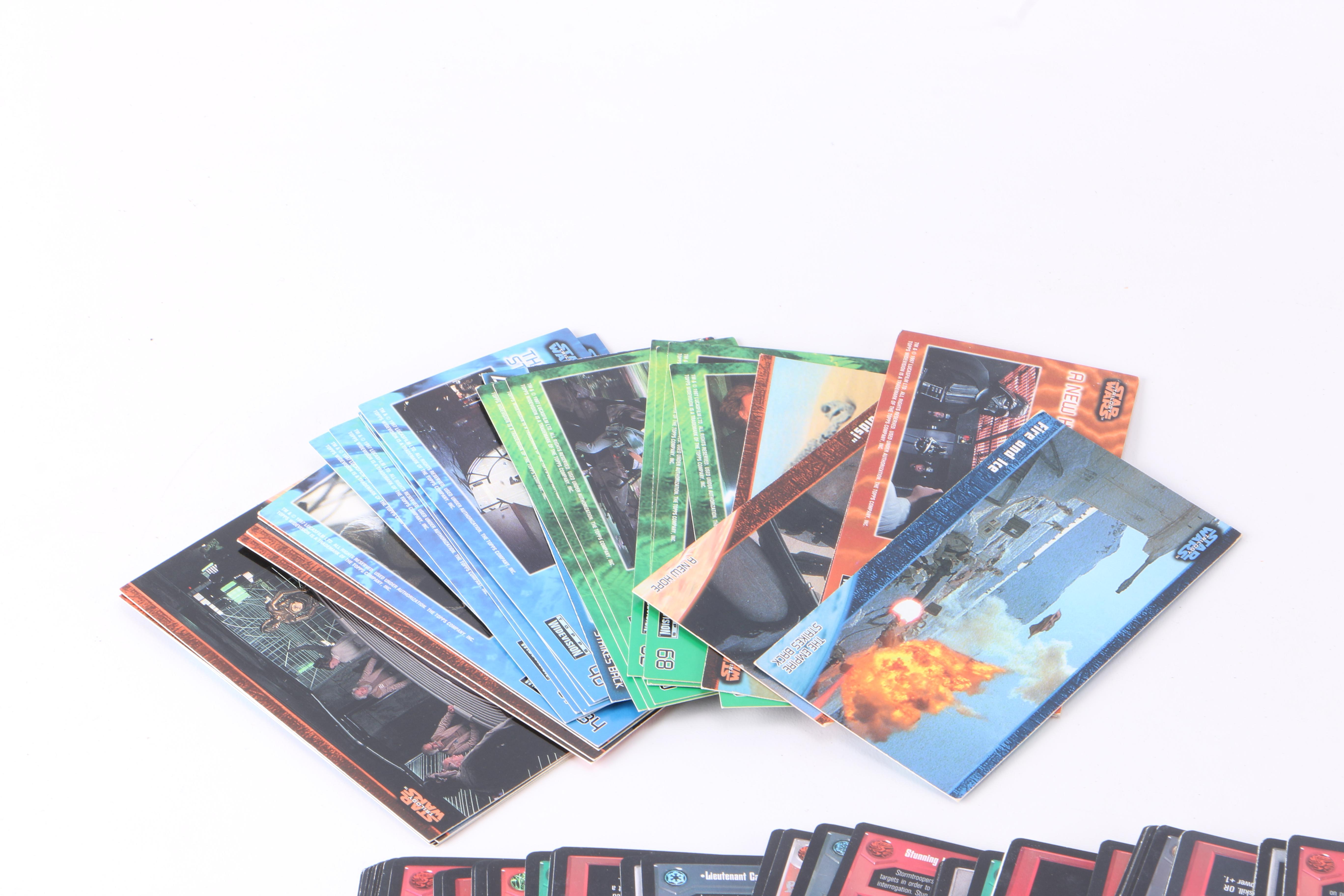 Assortment of “Star Wars” Cards