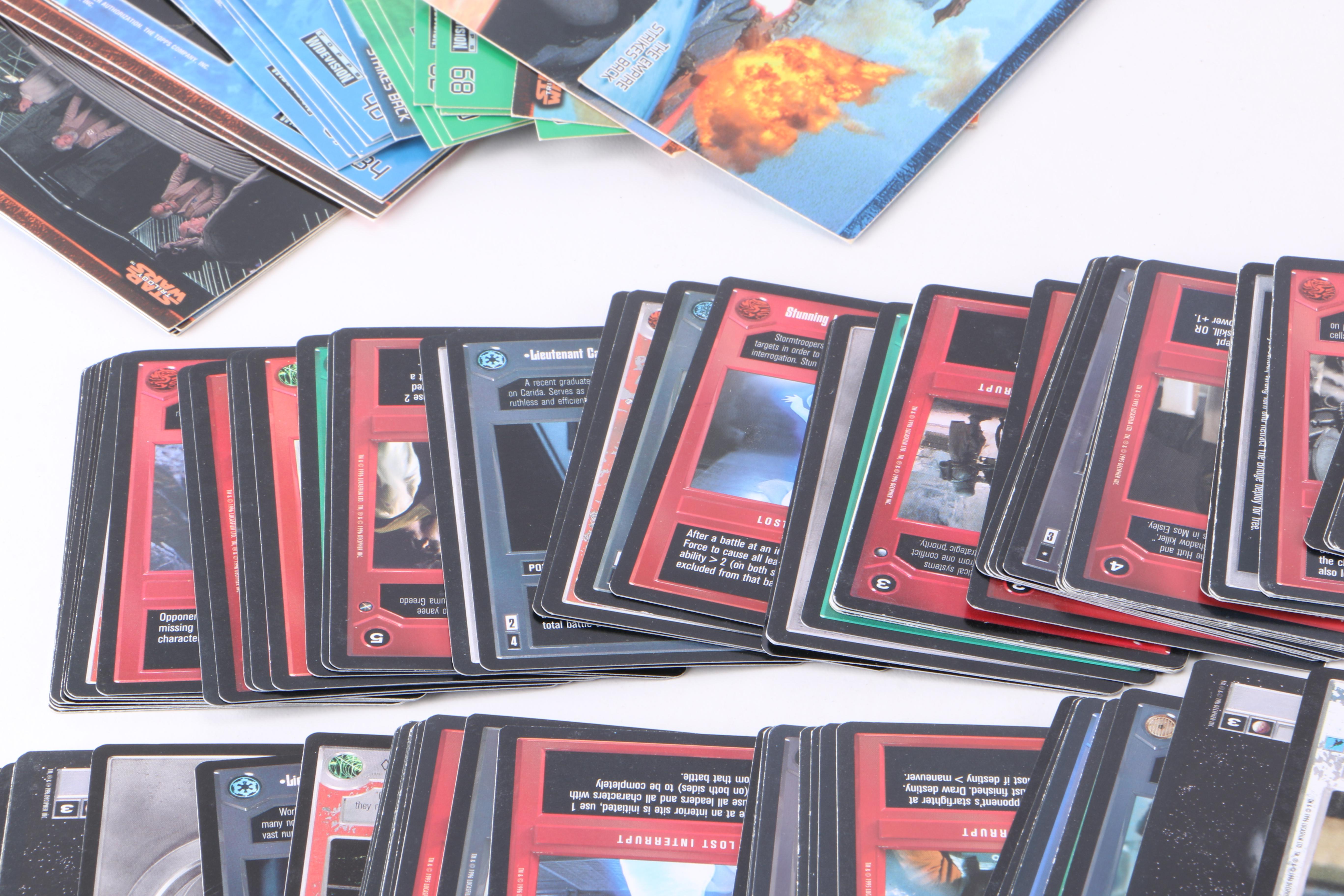 Assortment of “Star Wars” Cards