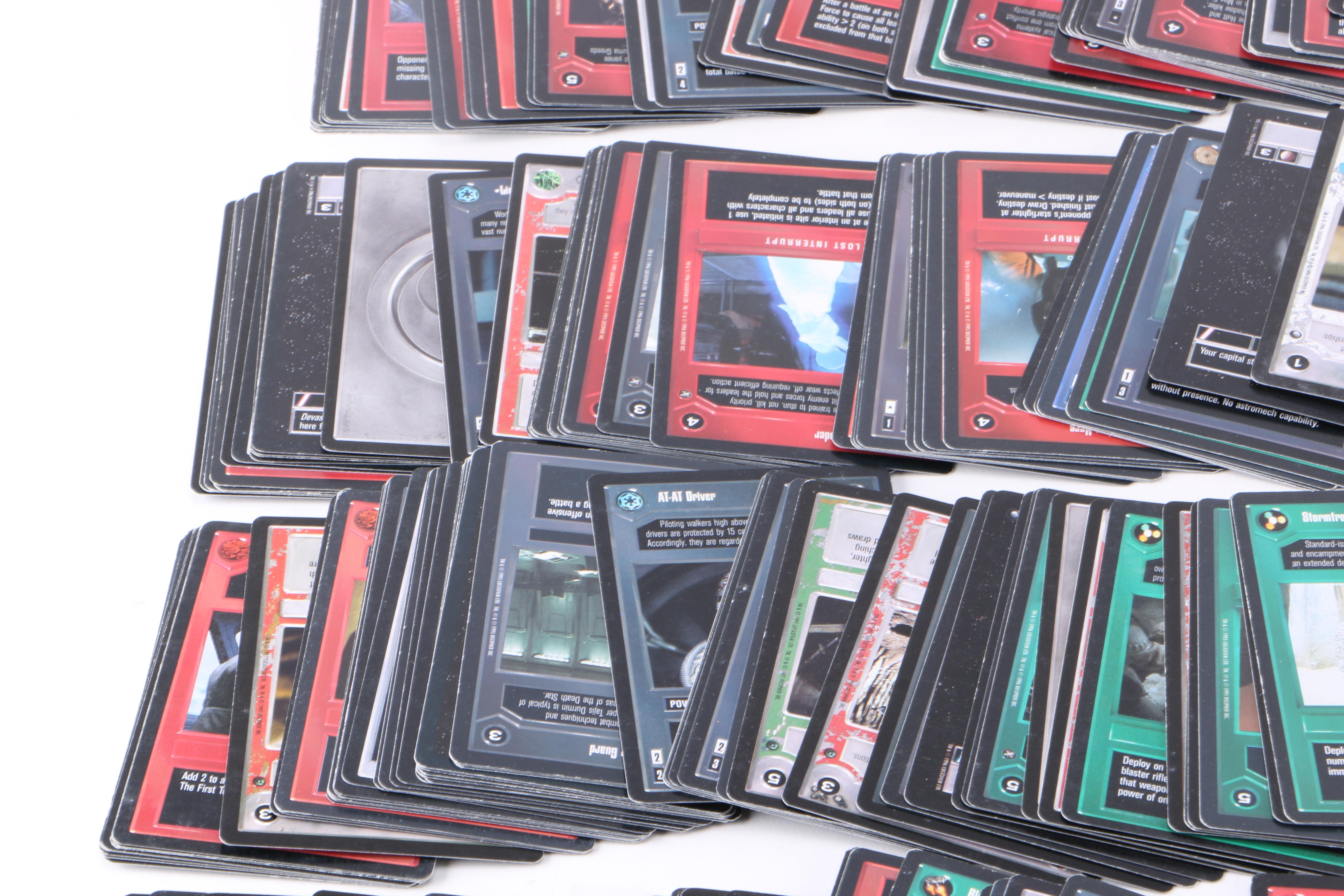 Assortment of “Star Wars” Cards
