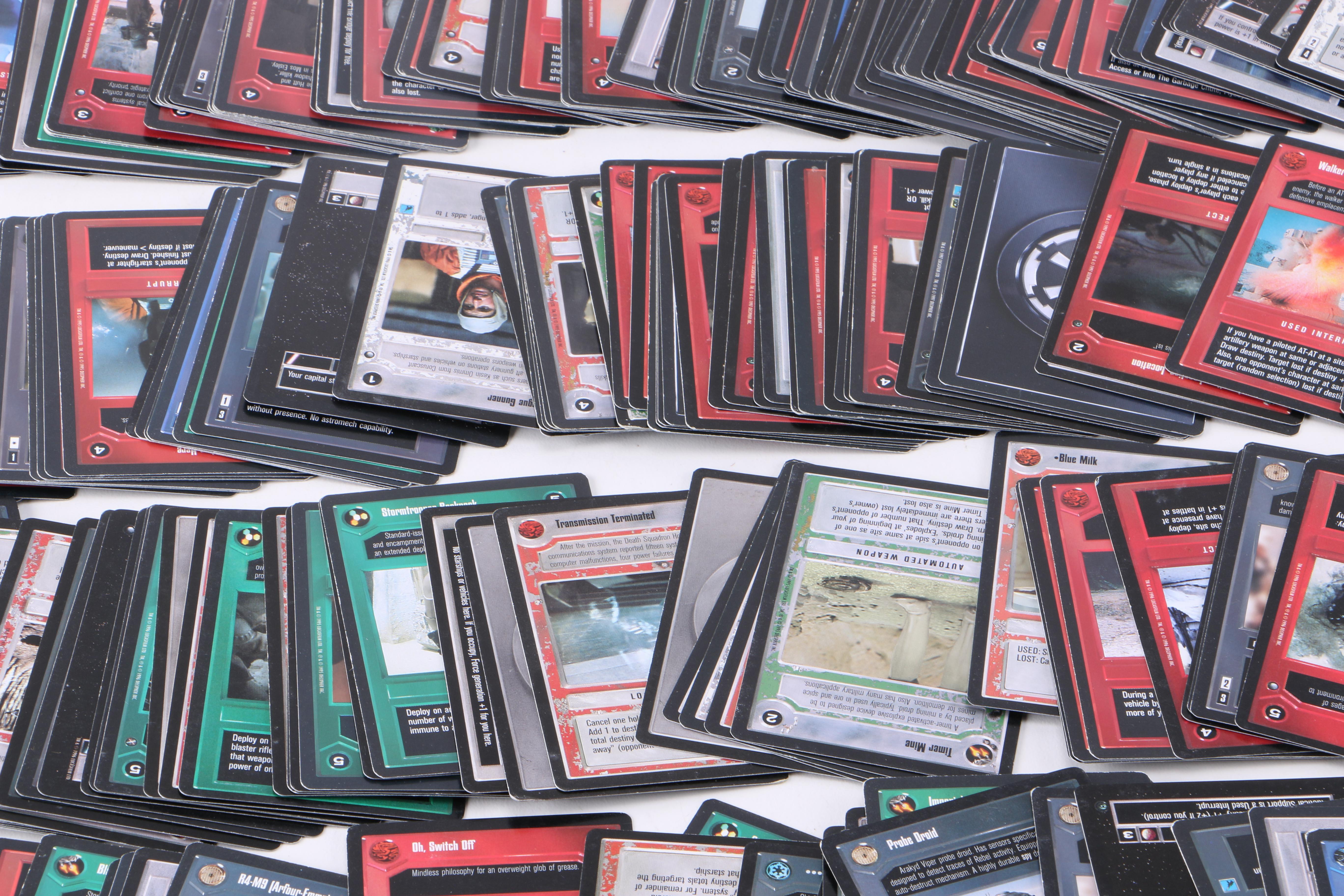 Assortment of “Star Wars” Cards