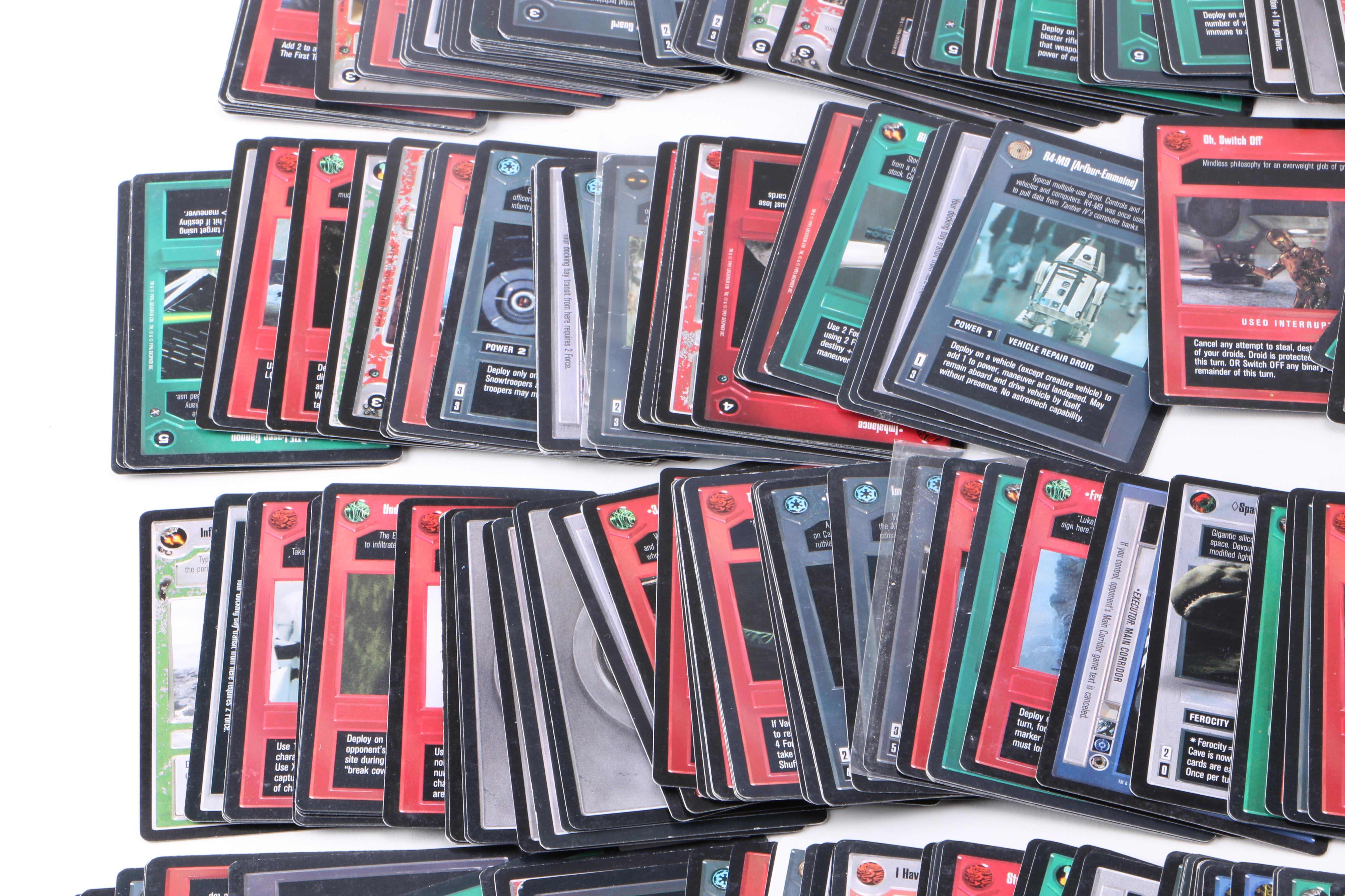 Assortment of “Star Wars” Cards