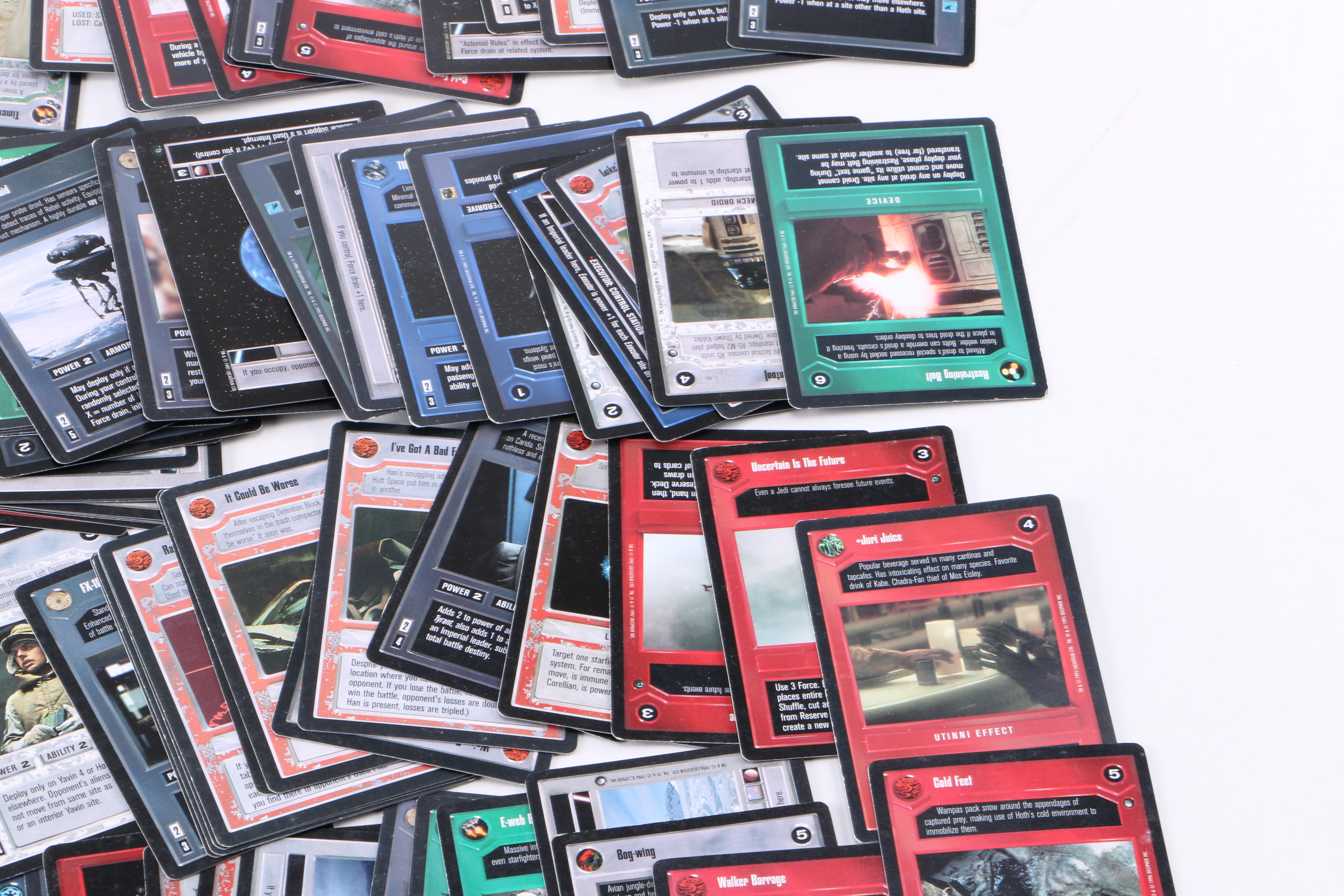 Assortment of “Star Wars” Cards