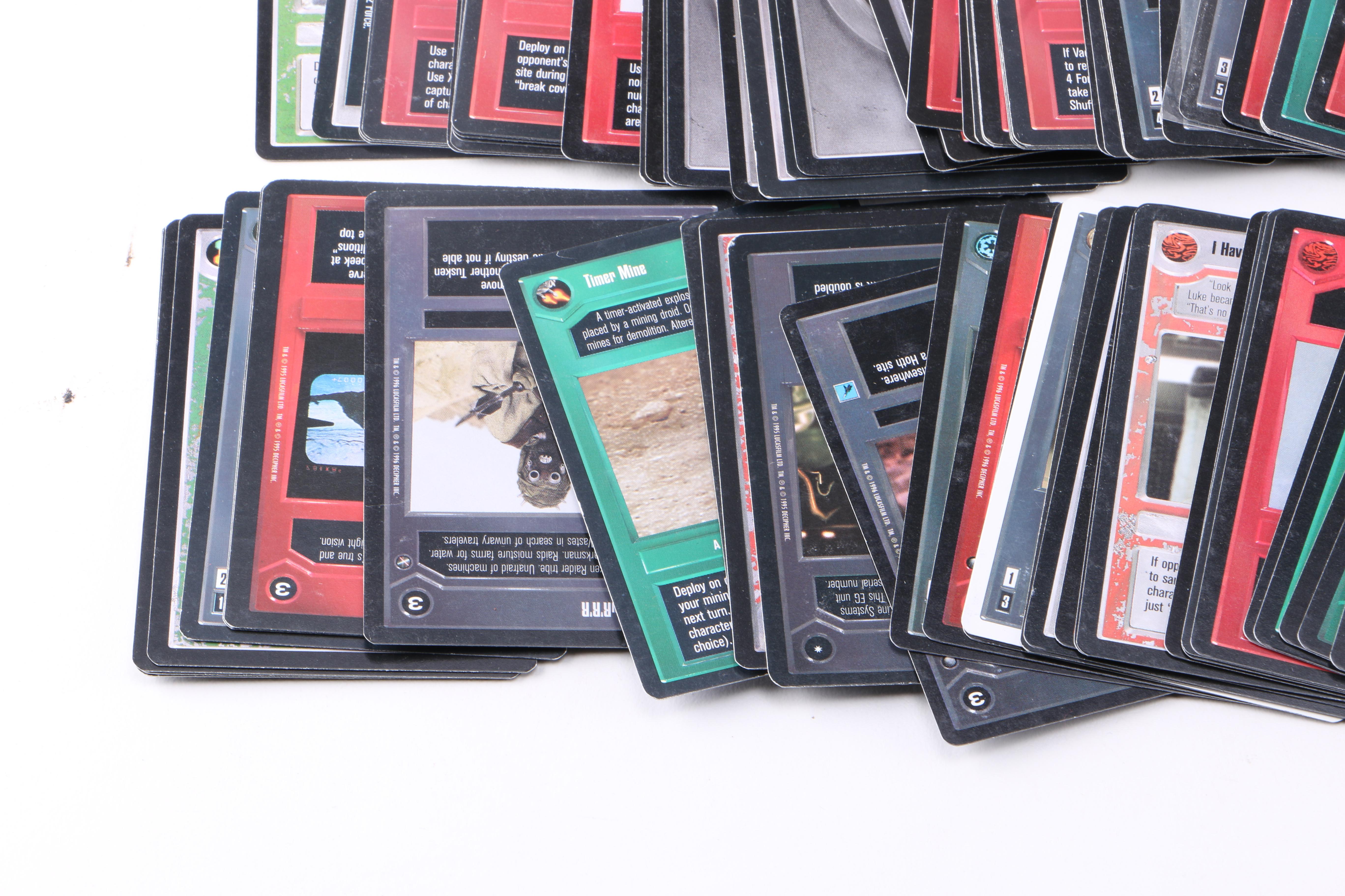 Assortment of “Star Wars” Cards