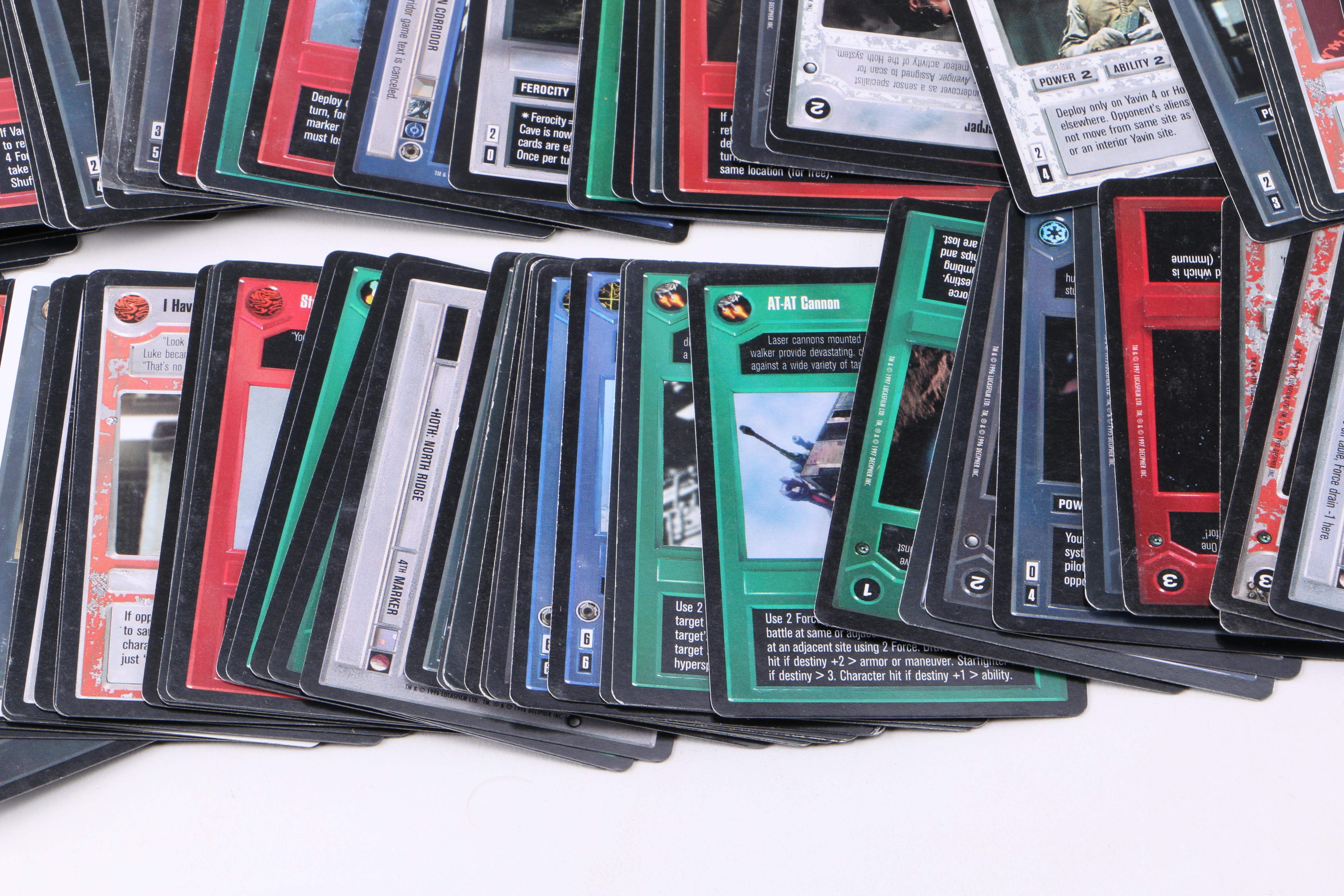 Assortment of “Star Wars” Cards