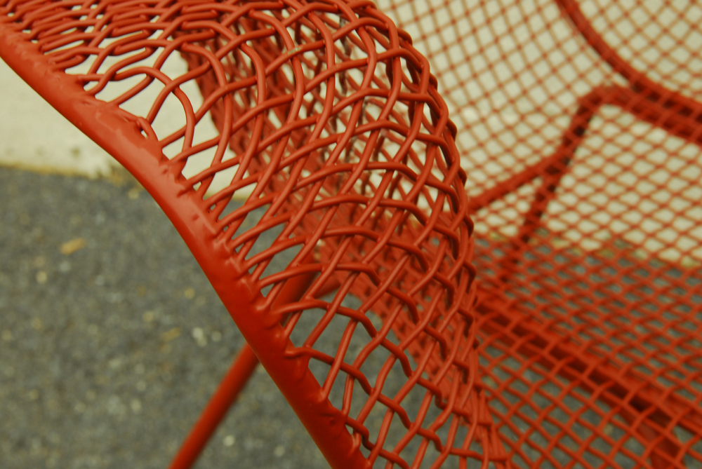 Mid Century Modern Russel Woodard "Sculptura" Chairs With Table