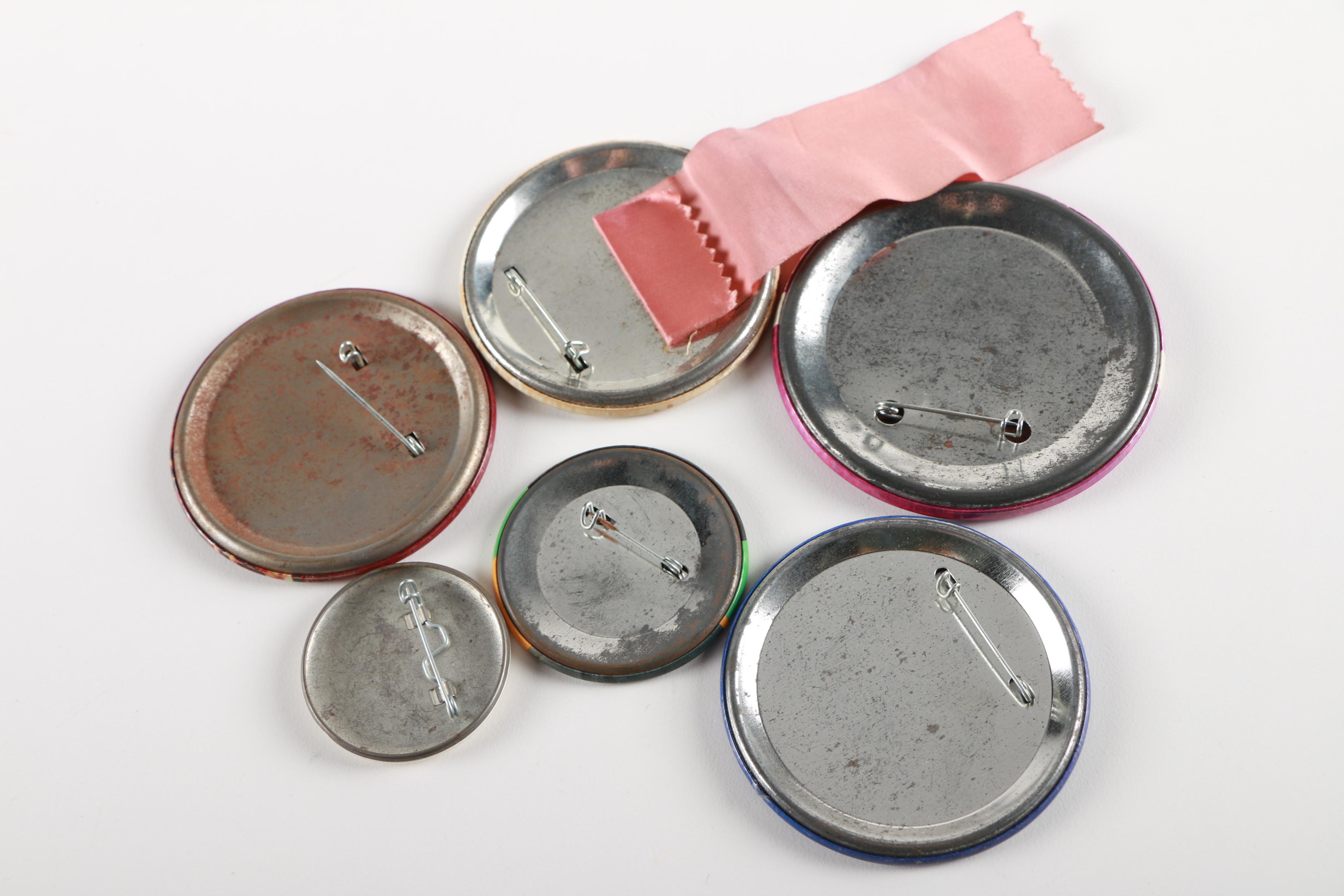 Vintage Political and Religious Buttons