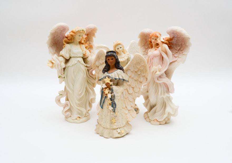 Limited Edition Angel Figurines Including Seraphim Classics