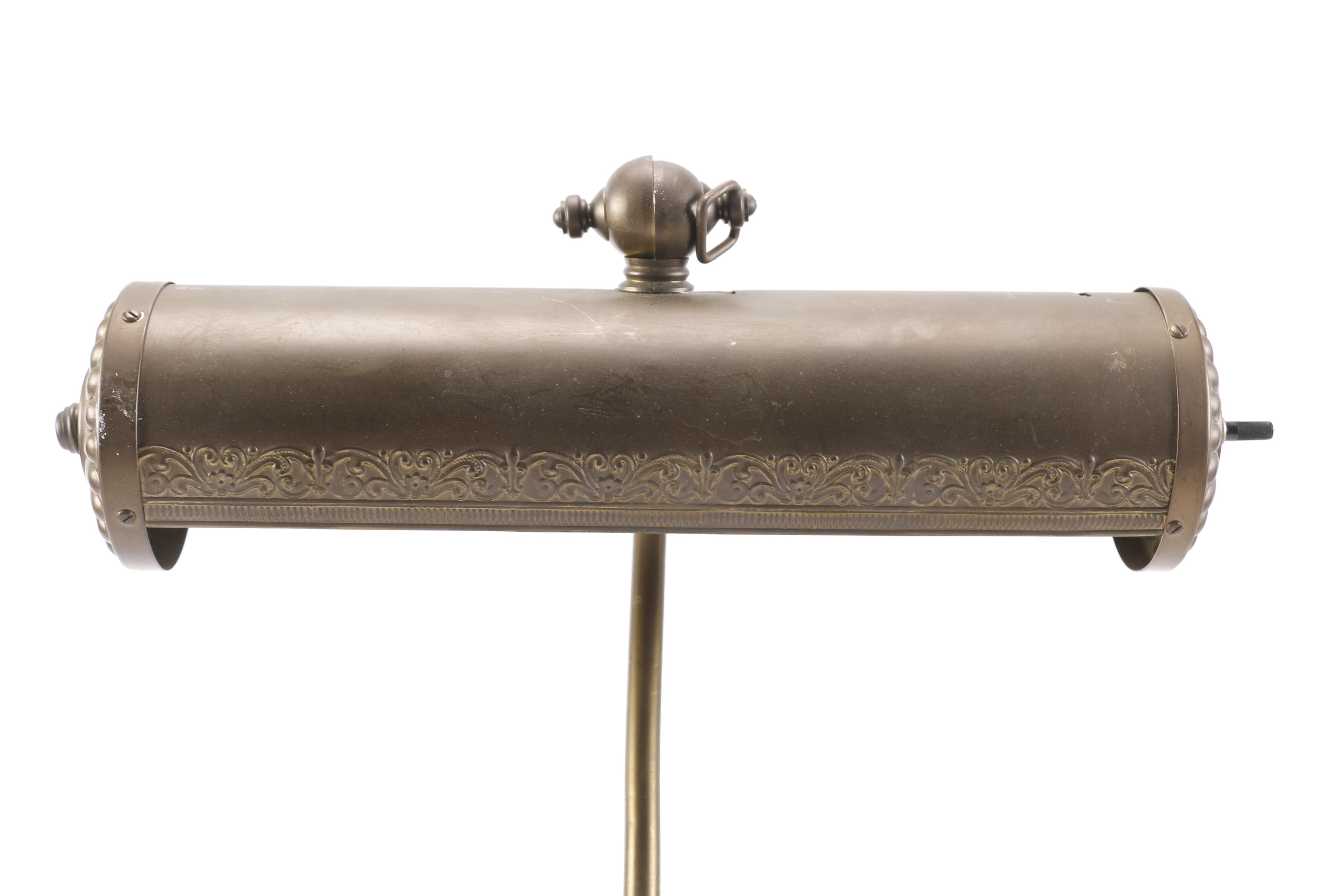 Vintage Bronze Tone Desk Lamp