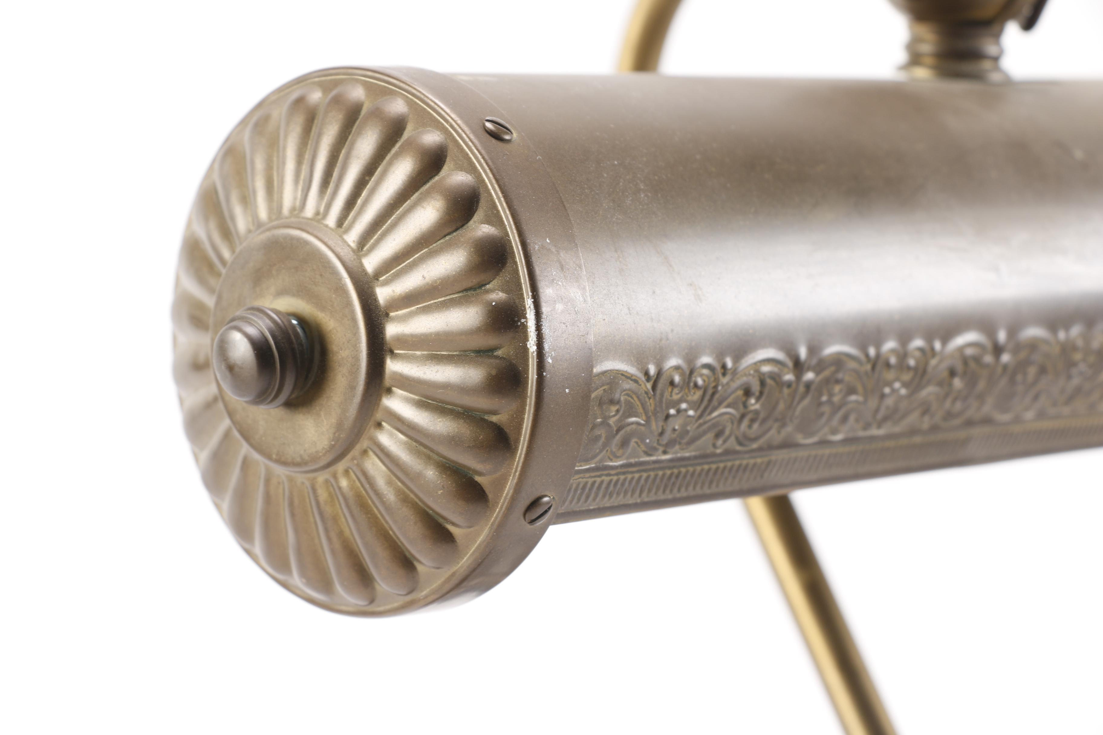 Vintage Bronze Tone Desk Lamp