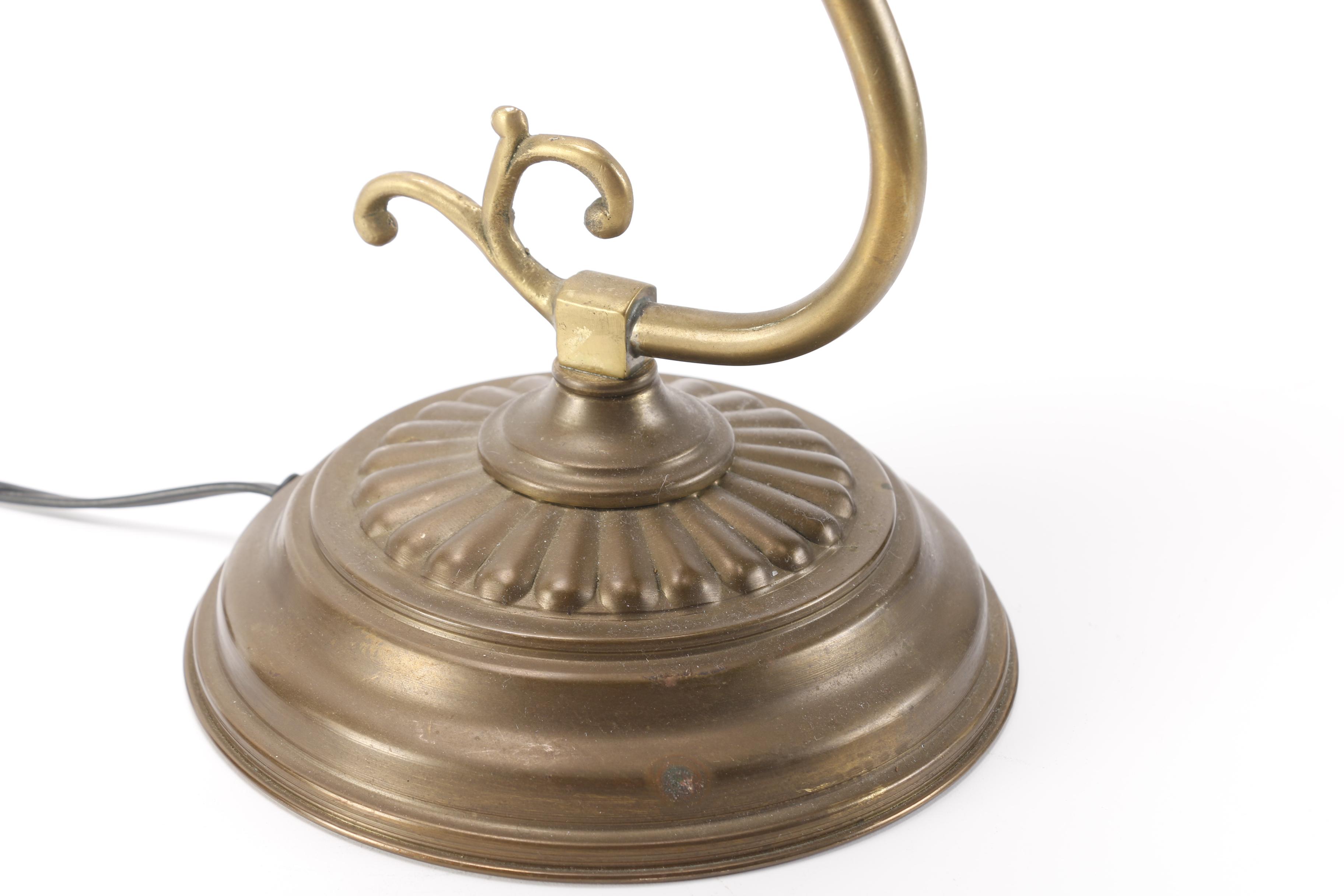 Vintage Bronze Tone Desk Lamp