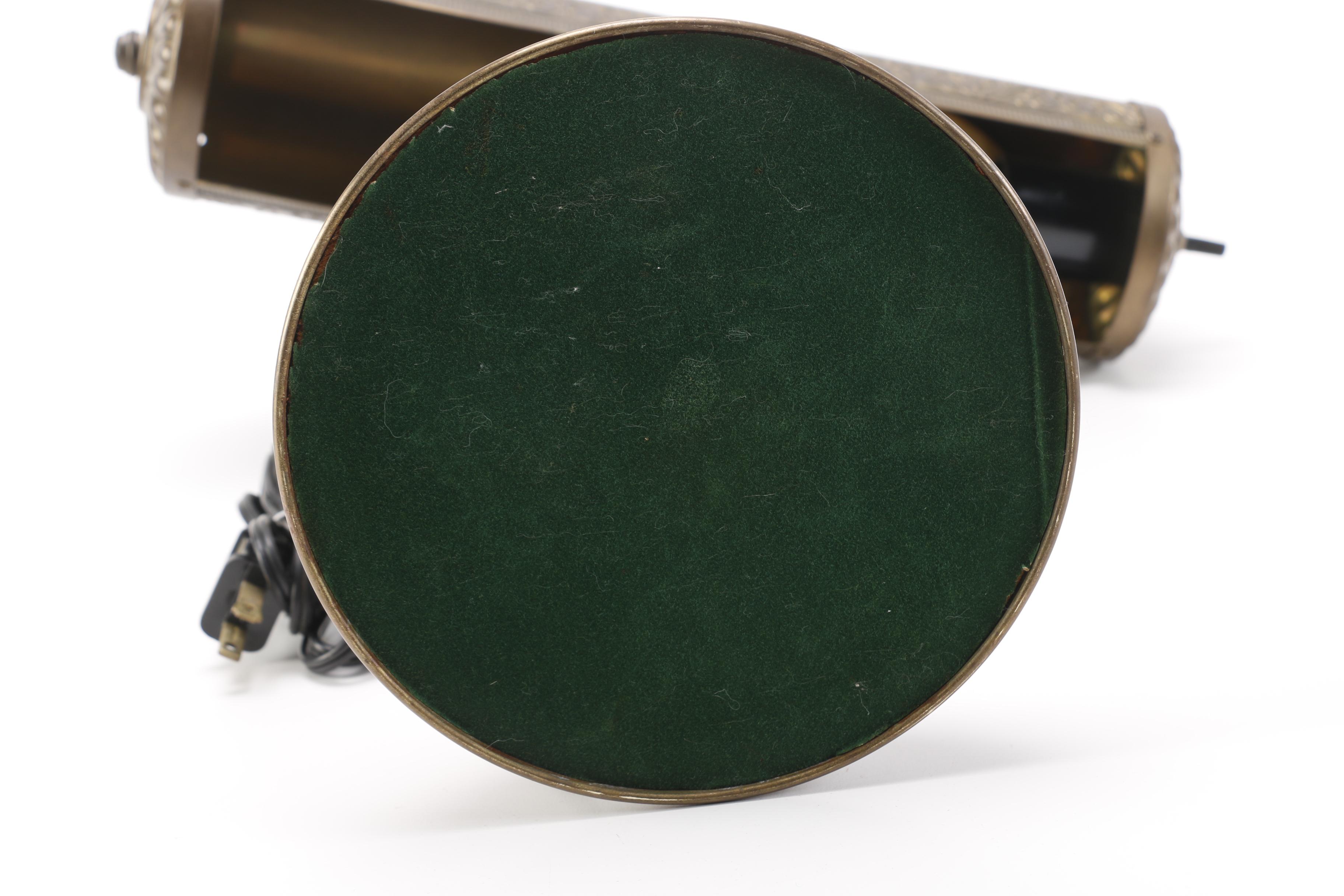 Vintage Bronze Tone Desk Lamp