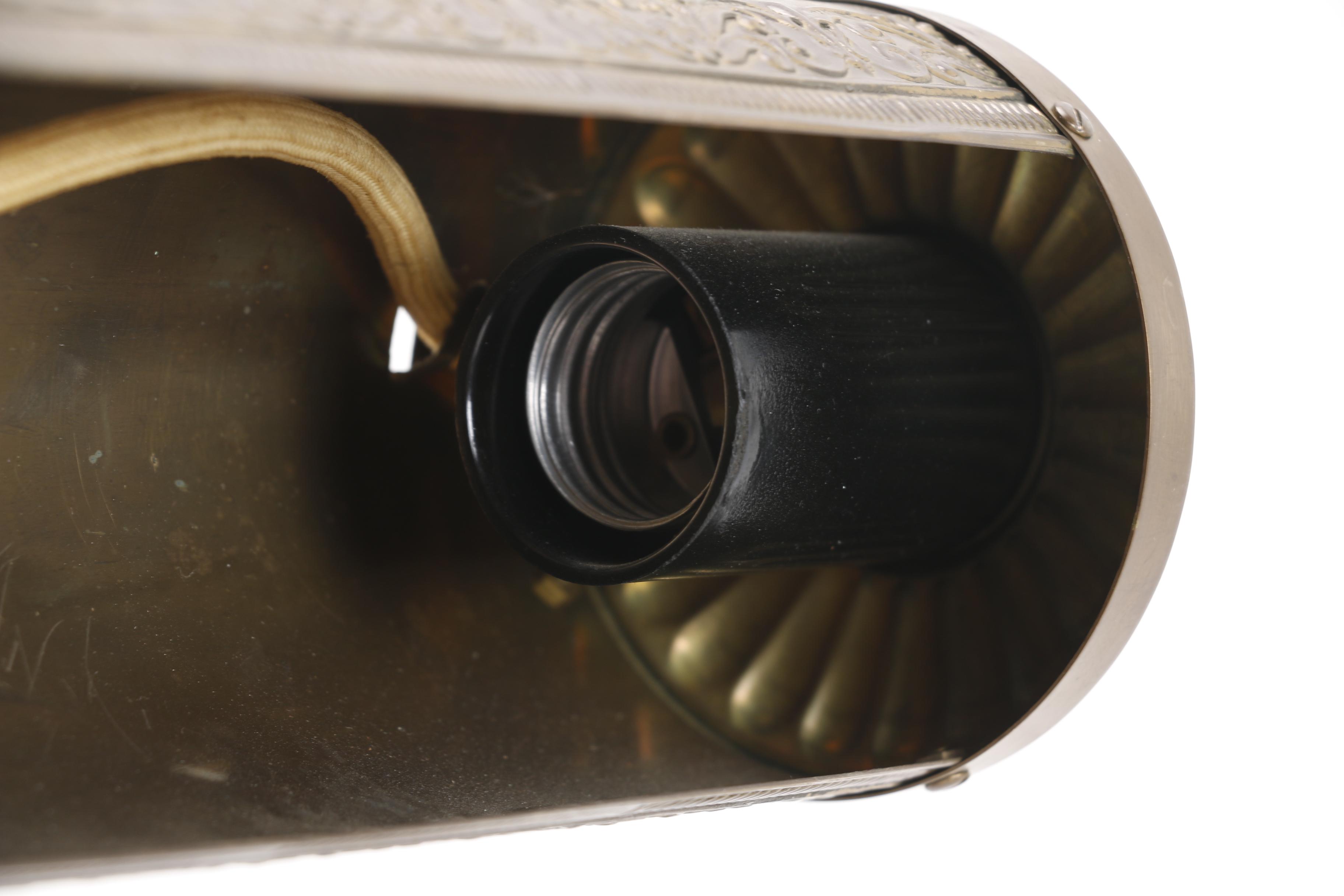 Vintage Bronze Tone Desk Lamp