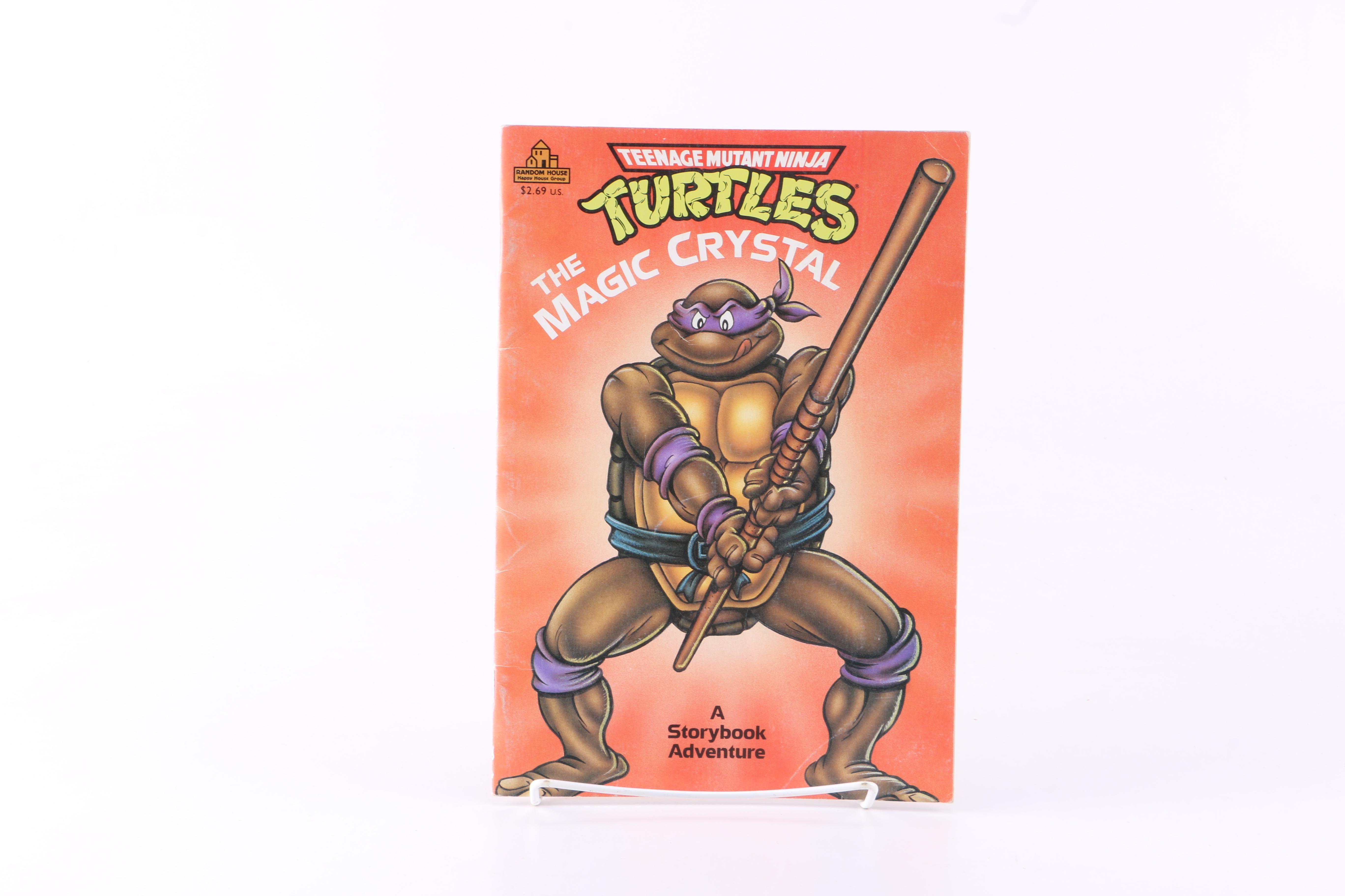 Vintage “Ghostbusters,” “Teenage Mutant Ninja Turtles” Books