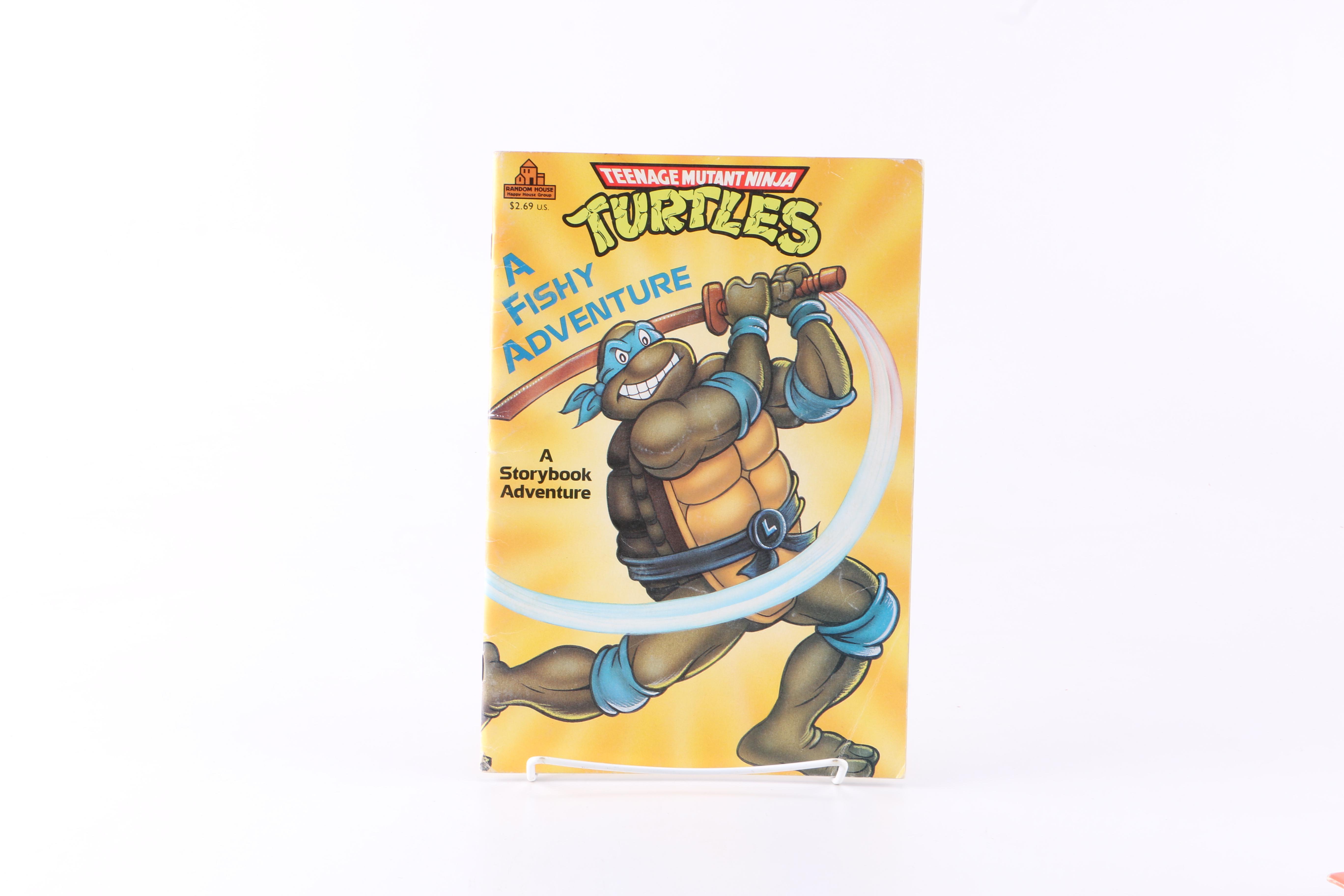 Vintage “Ghostbusters,” “Teenage Mutant Ninja Turtles” Books