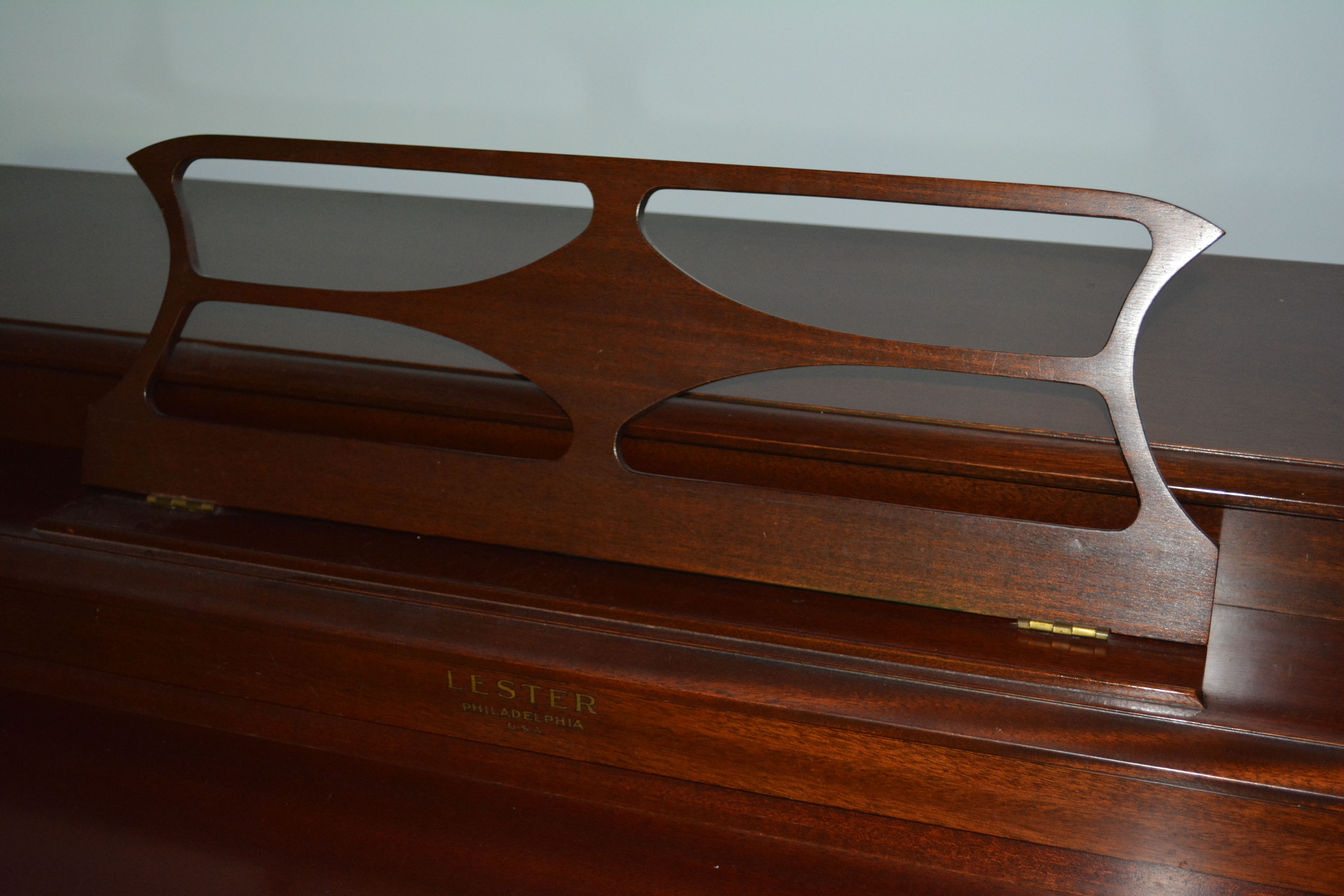 1960s Betsy Ross Spinet Upright Piano by Lester