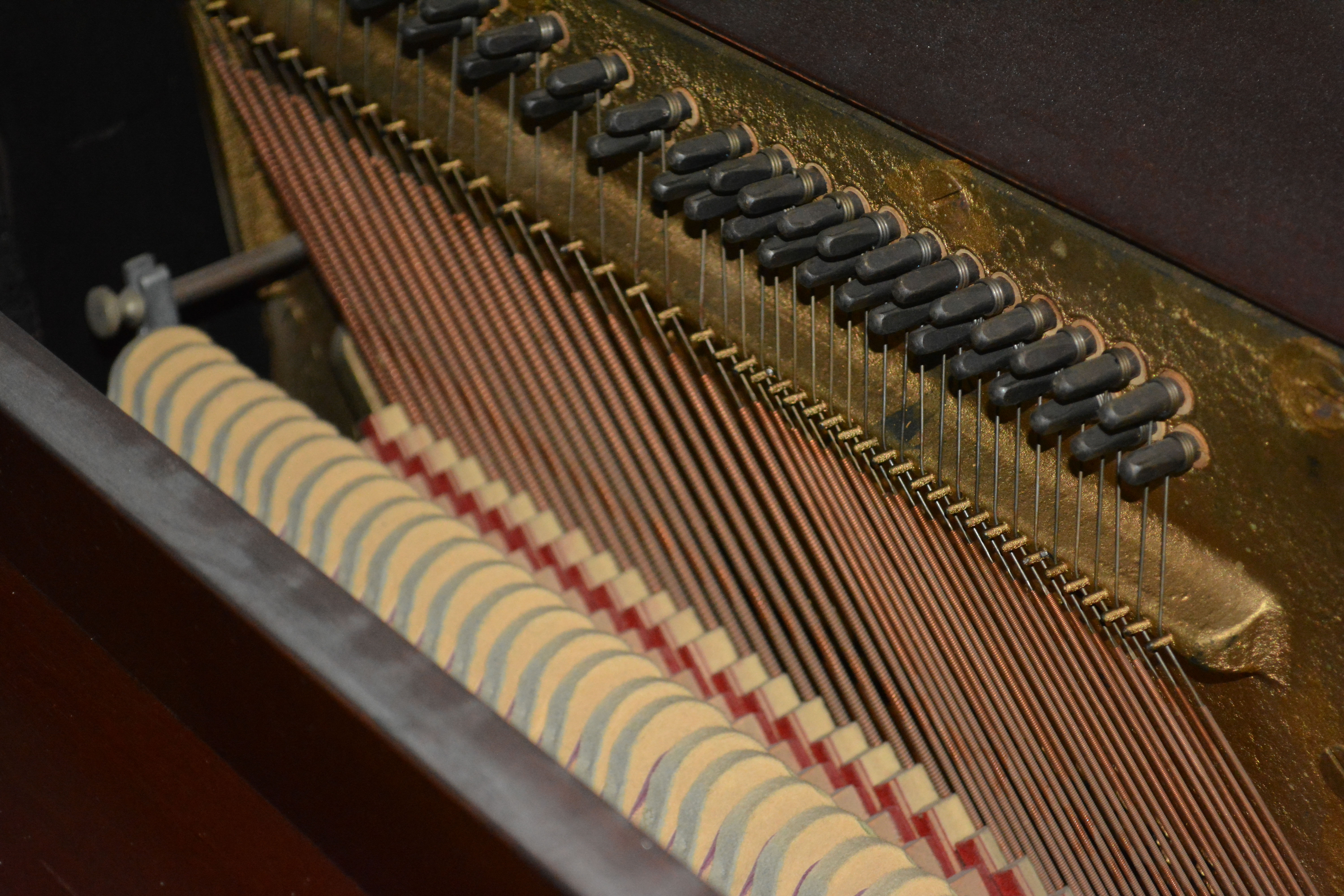 1960s Betsy Ross Spinet Upright Piano by Lester