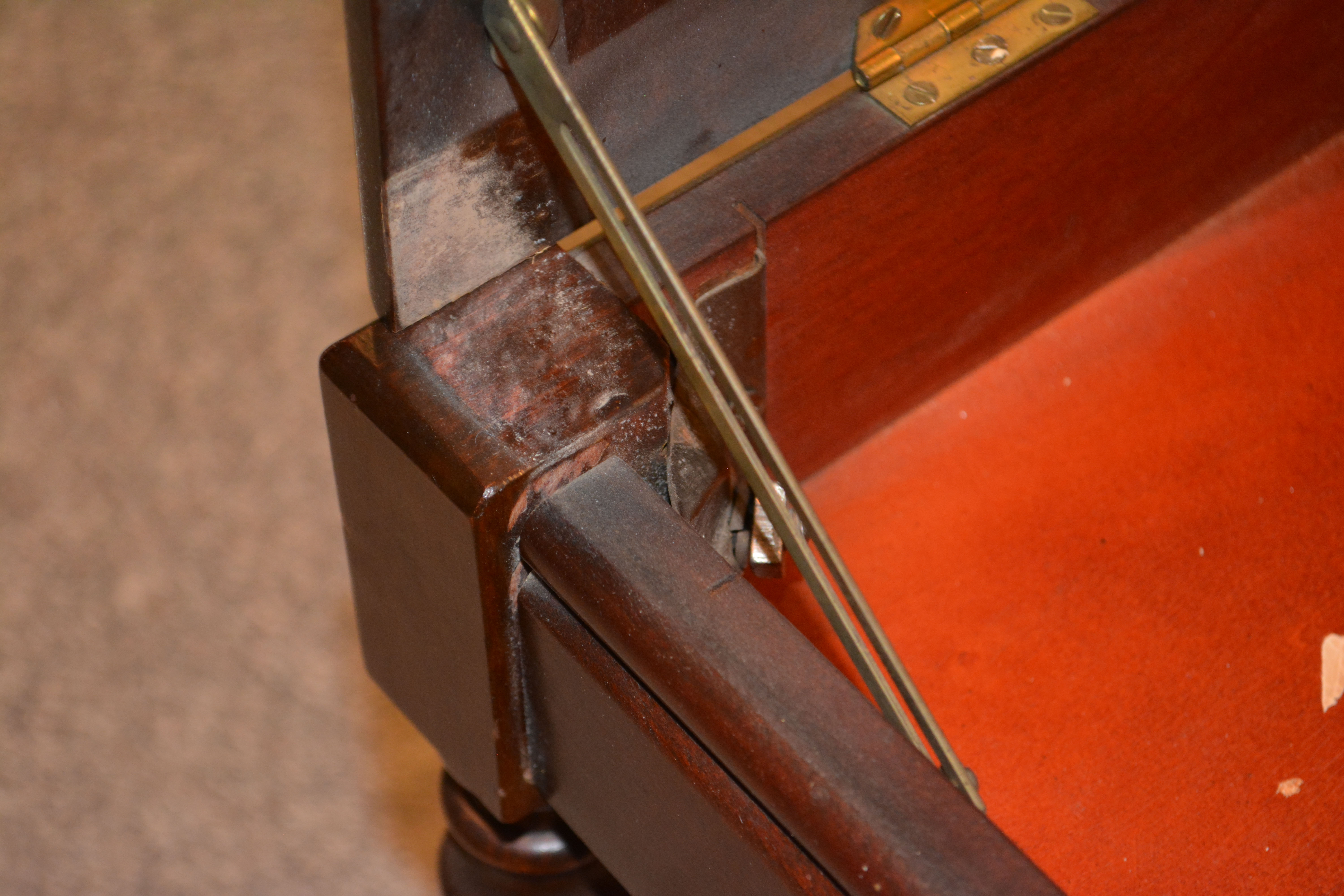 1960s Betsy Ross Spinet Upright Piano by Lester