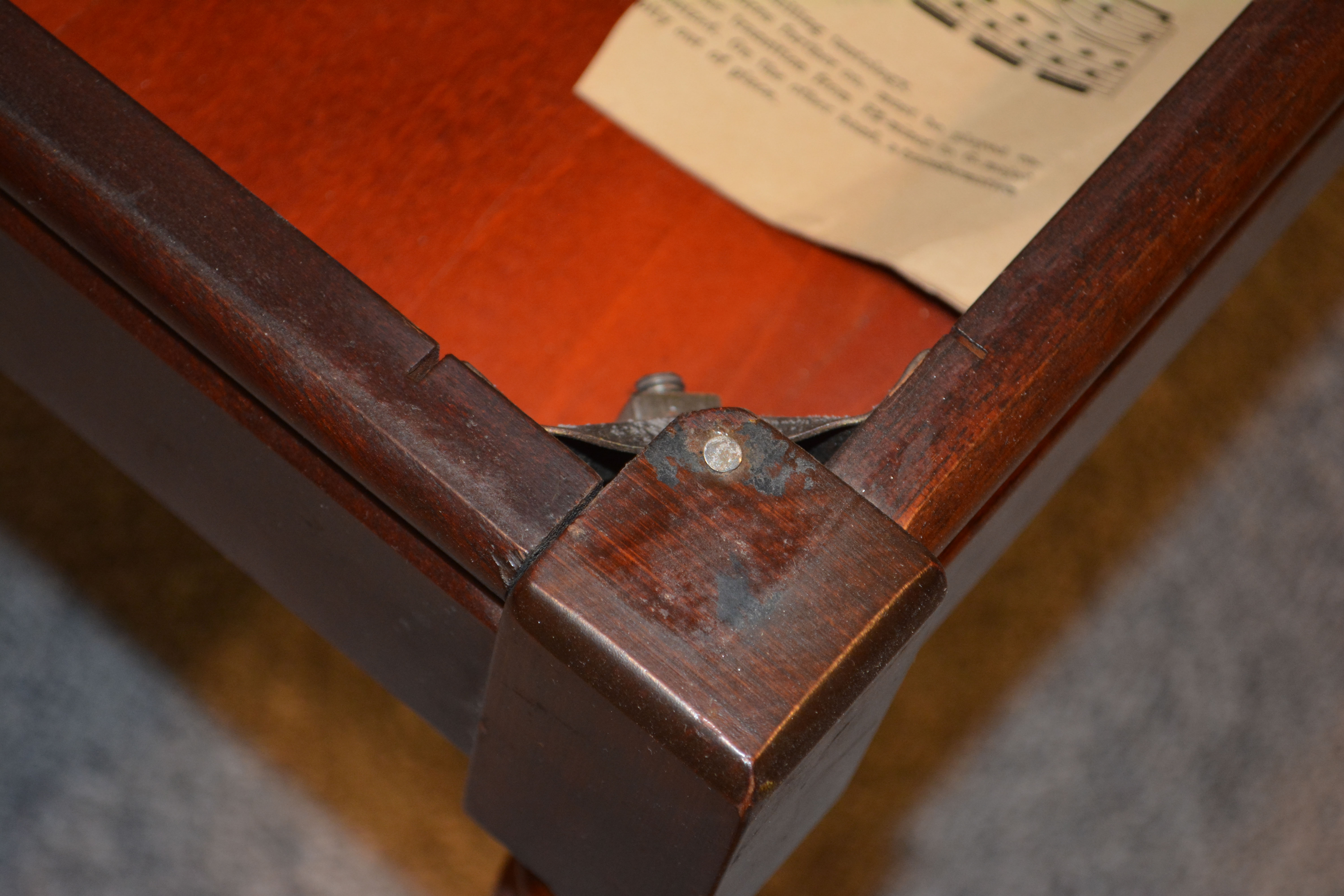 1960s Betsy Ross Spinet Upright Piano by Lester