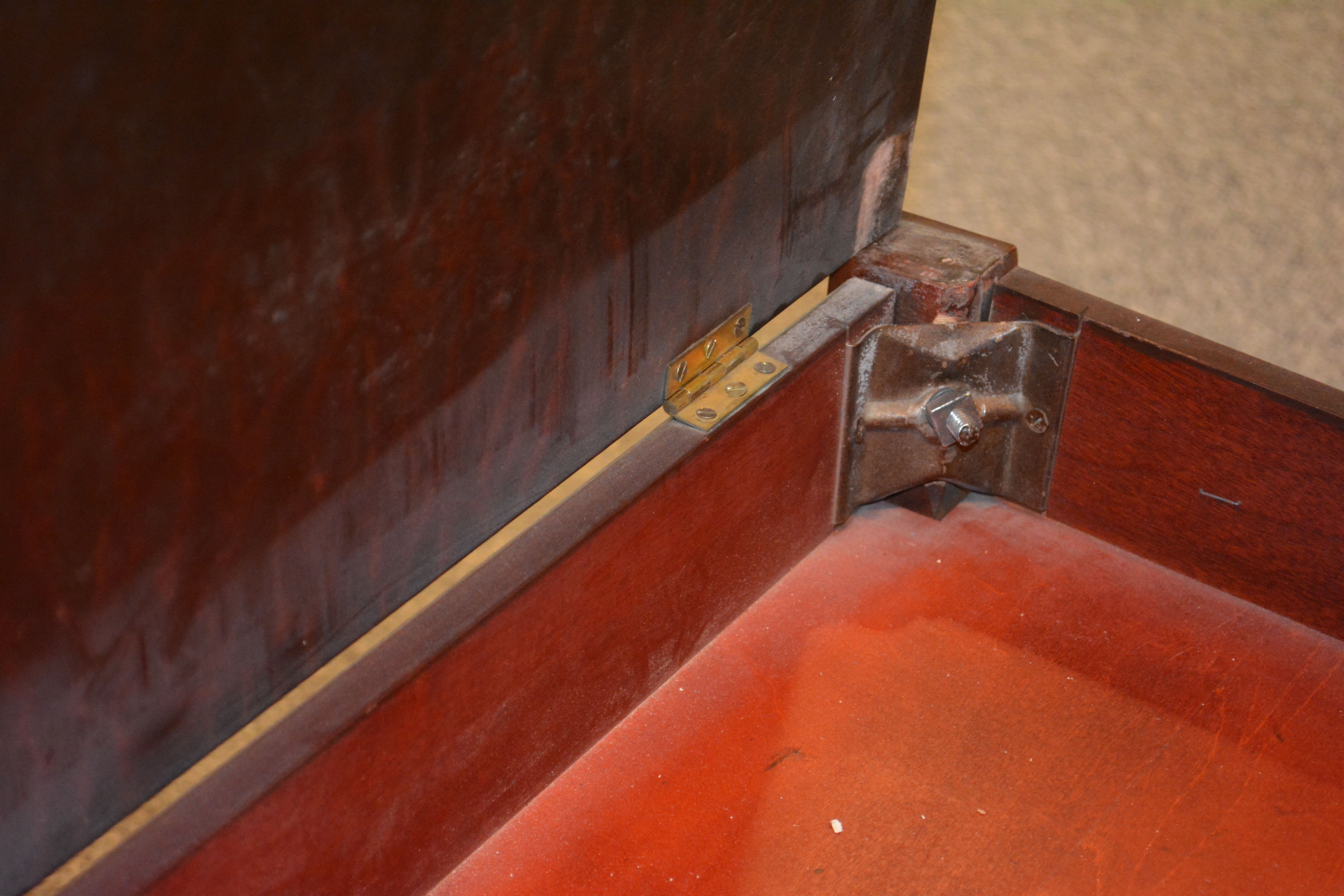 1960s Betsy Ross Spinet Upright Piano by Lester