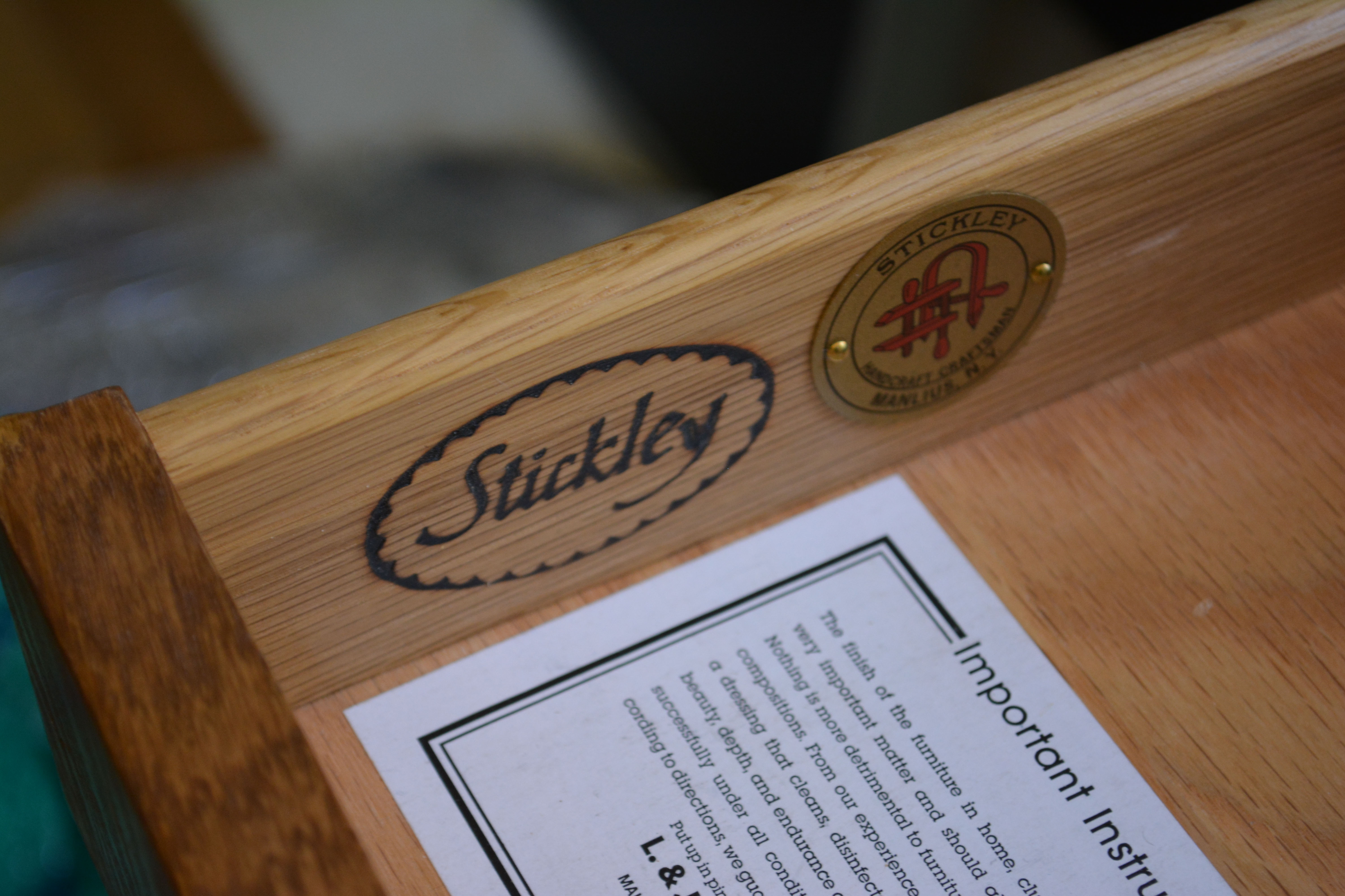 Mission Style Oak Writing Desk by Stickley