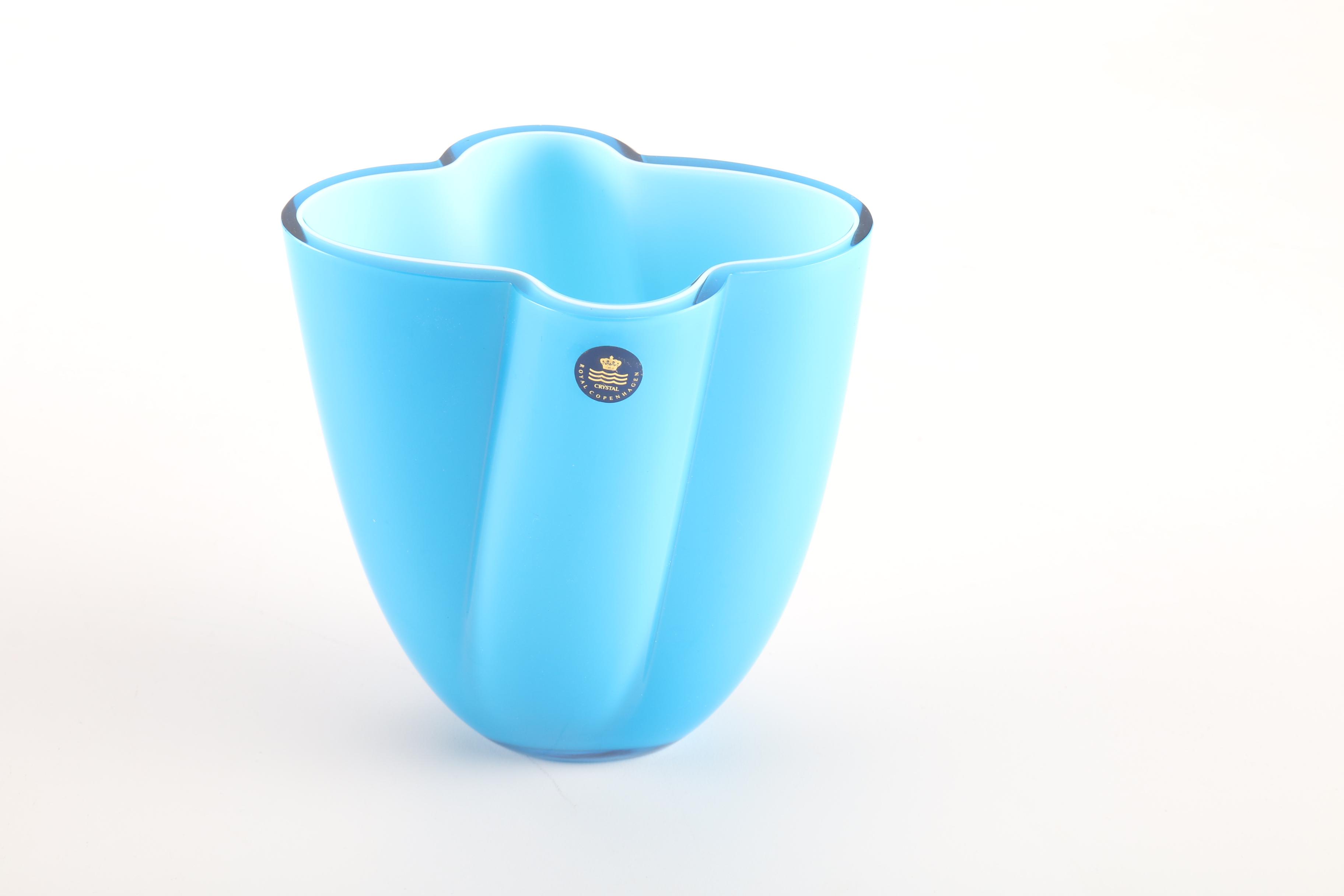 Glass Décor Featuring Vintage Imperial Carnival Glass Vase