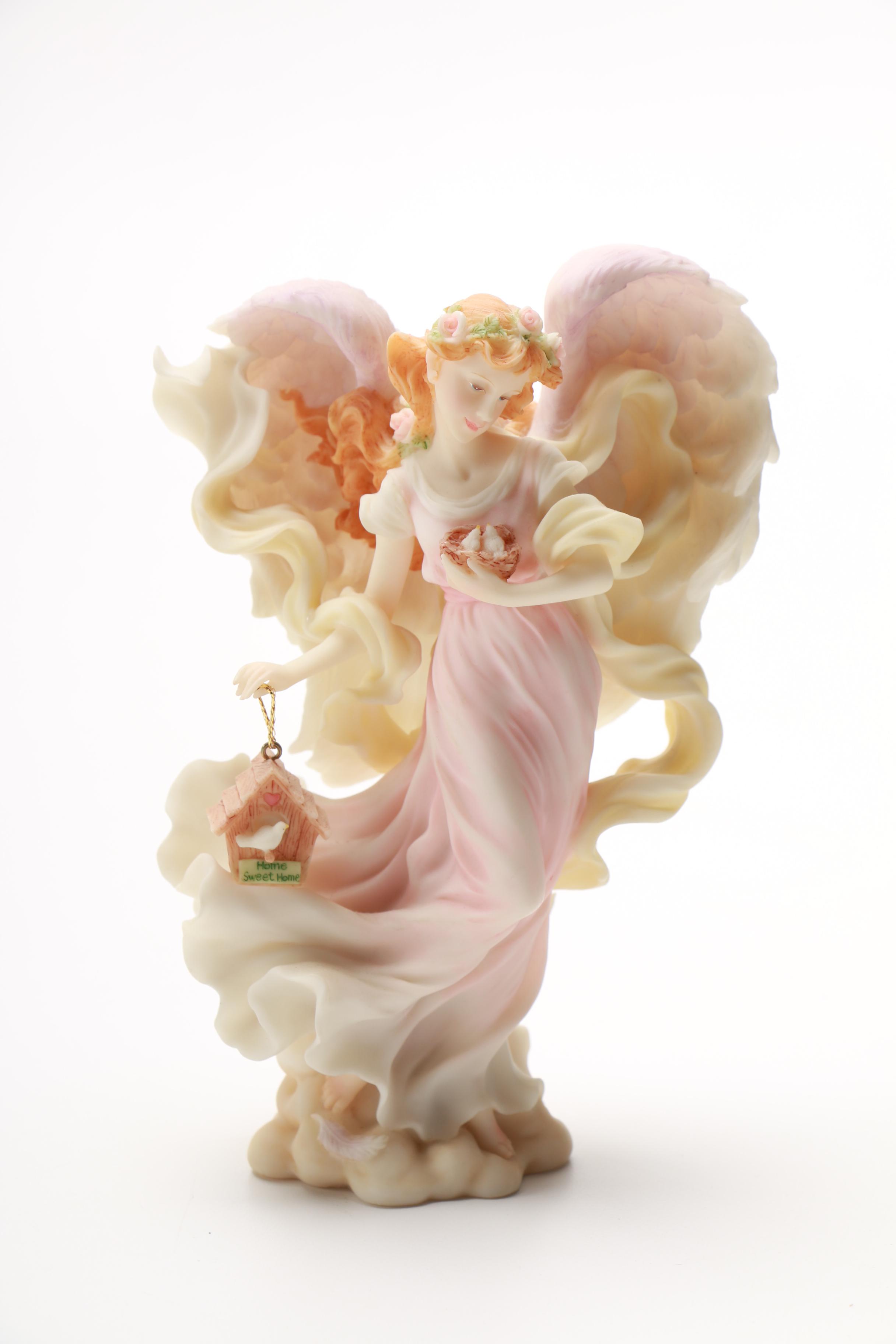 Roman, Inc "Leah" and "Morgan" Seraphim Classics Figurines