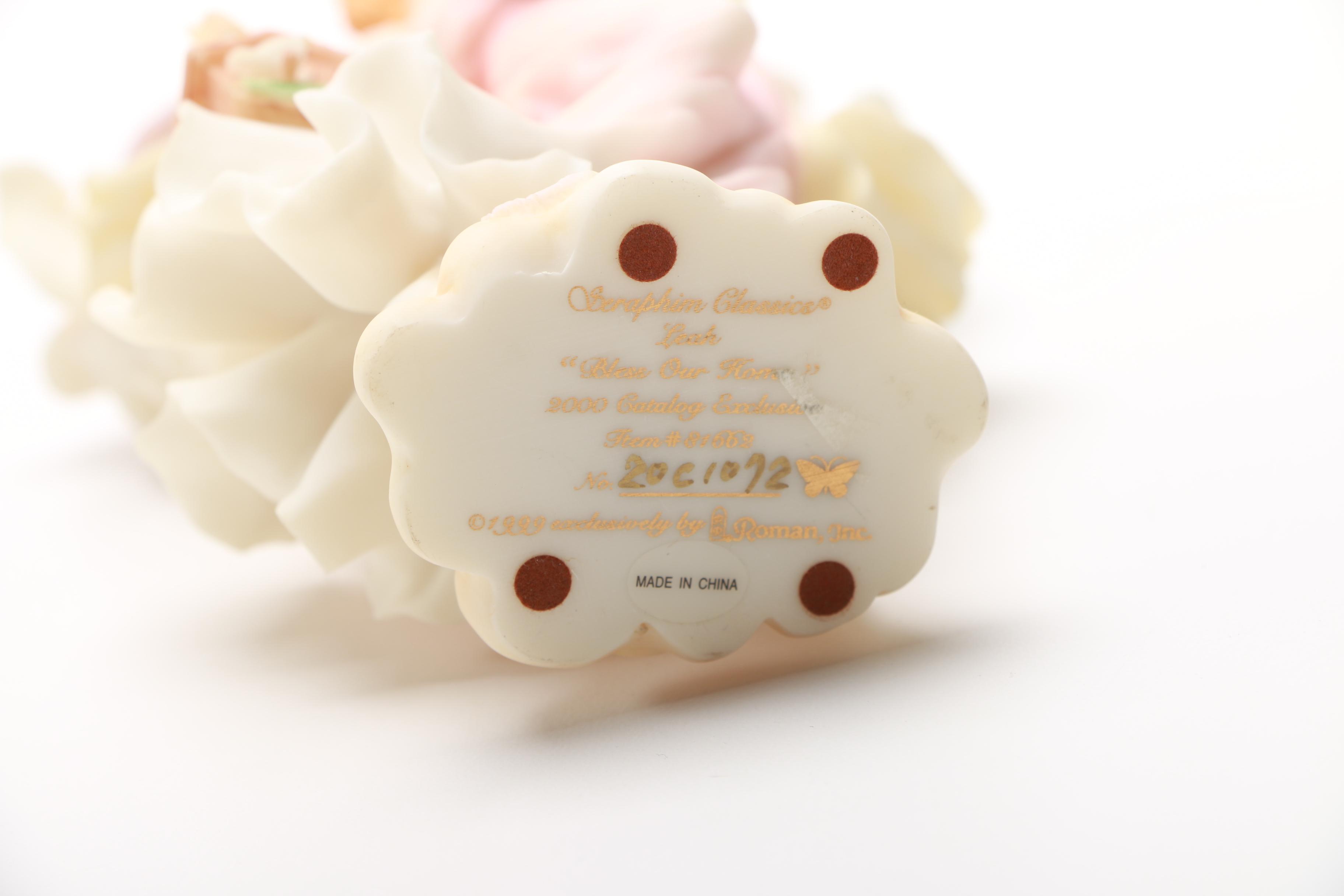 Roman, Inc "Leah" and "Morgan" Seraphim Classics Figurines