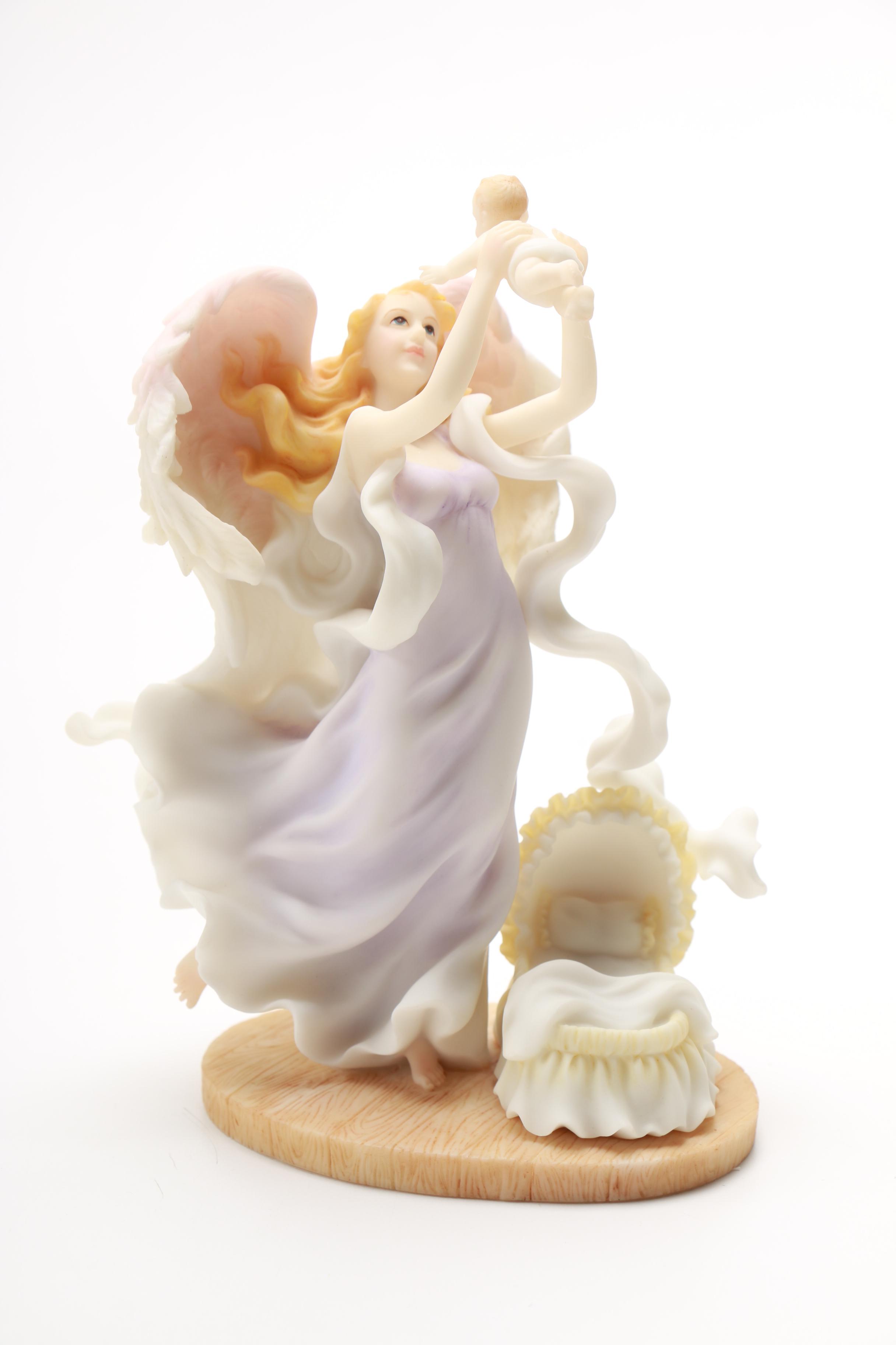 Roman, Inc "Leah" and "Morgan" Seraphim Classics Figurines