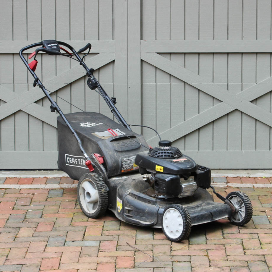 Craftsman self propelled lawn online mower with honda engine