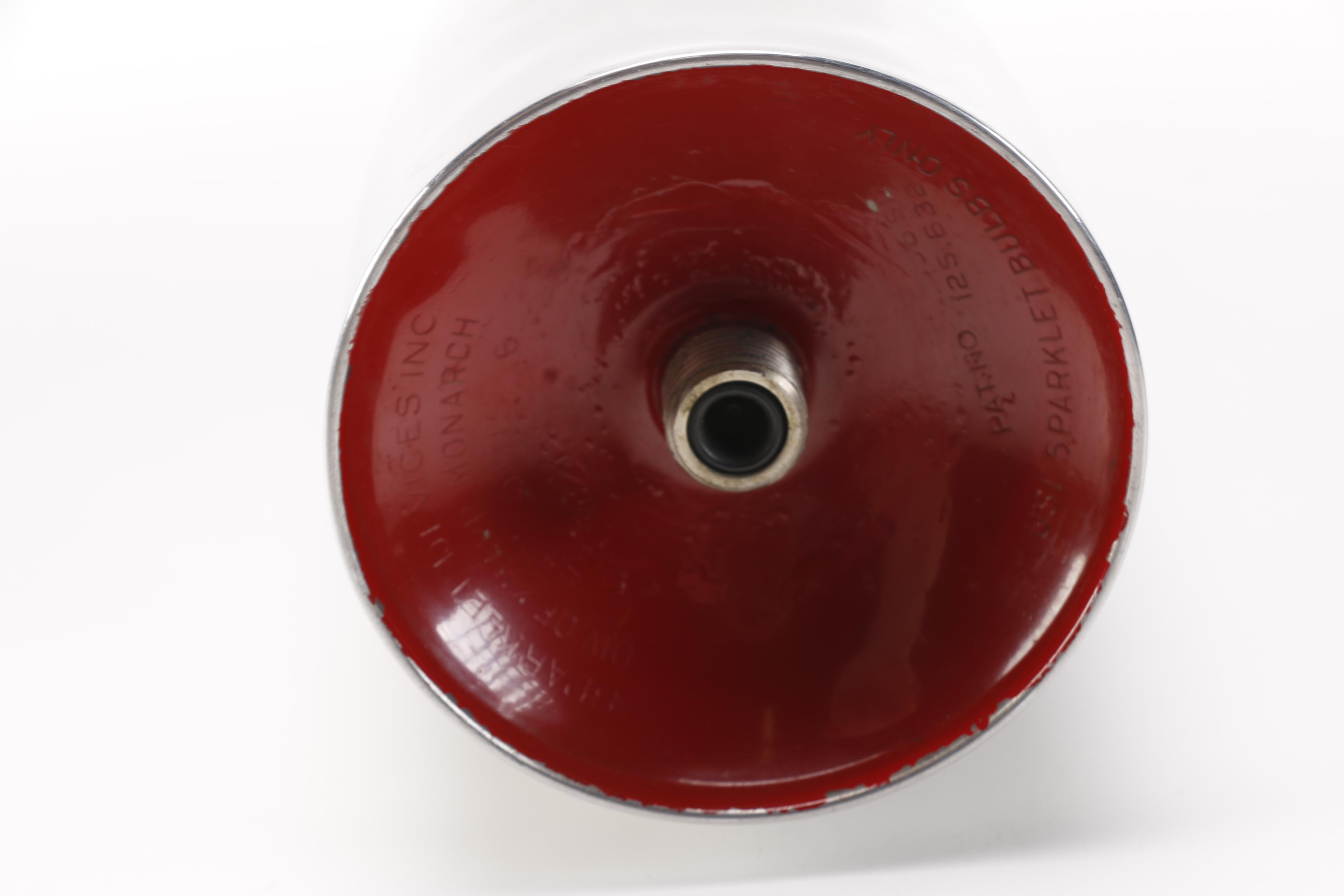 Vintage Seltzer Dispenser and Colony Highball Glasses