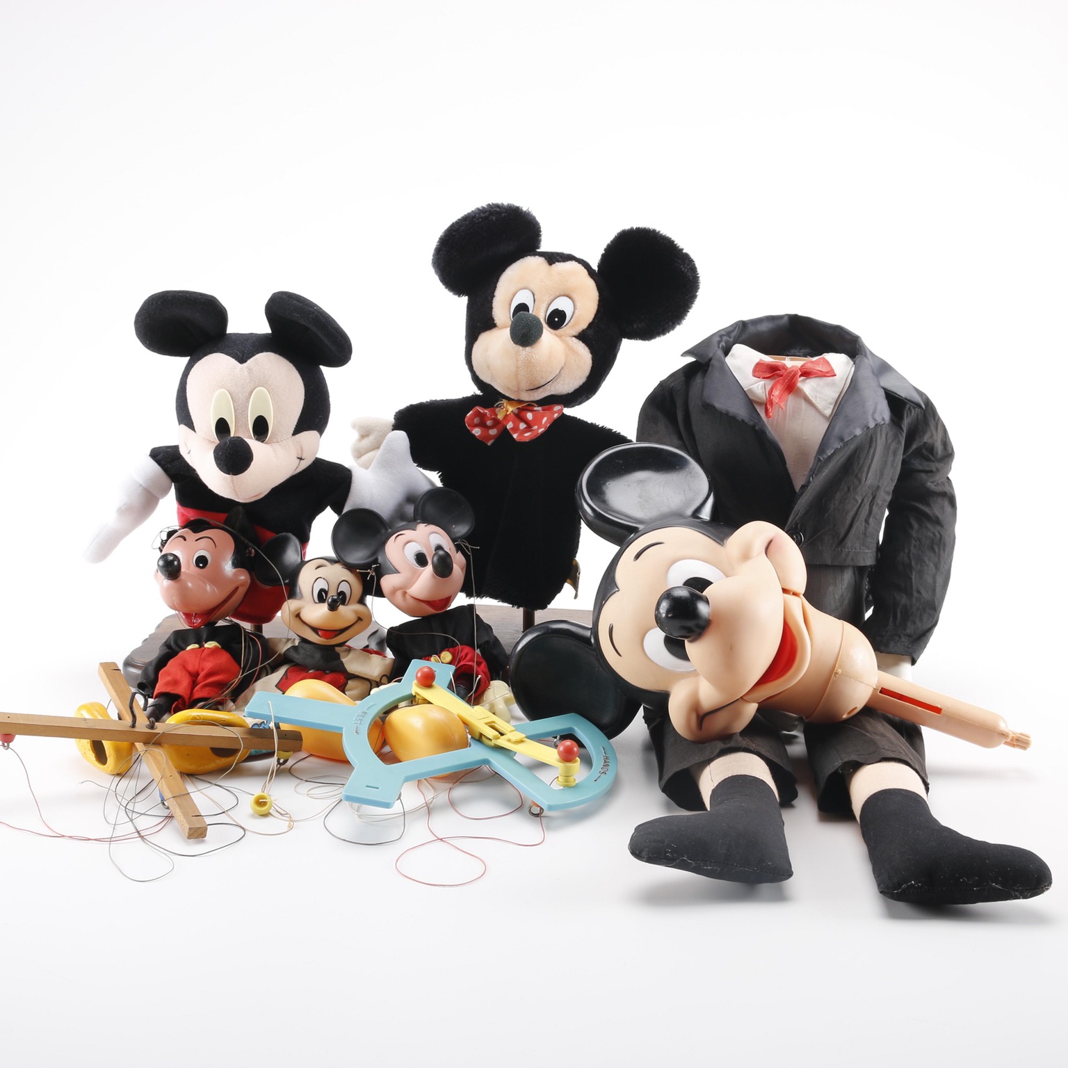 Vintage Mickey Mouse Puppets and Marionettes