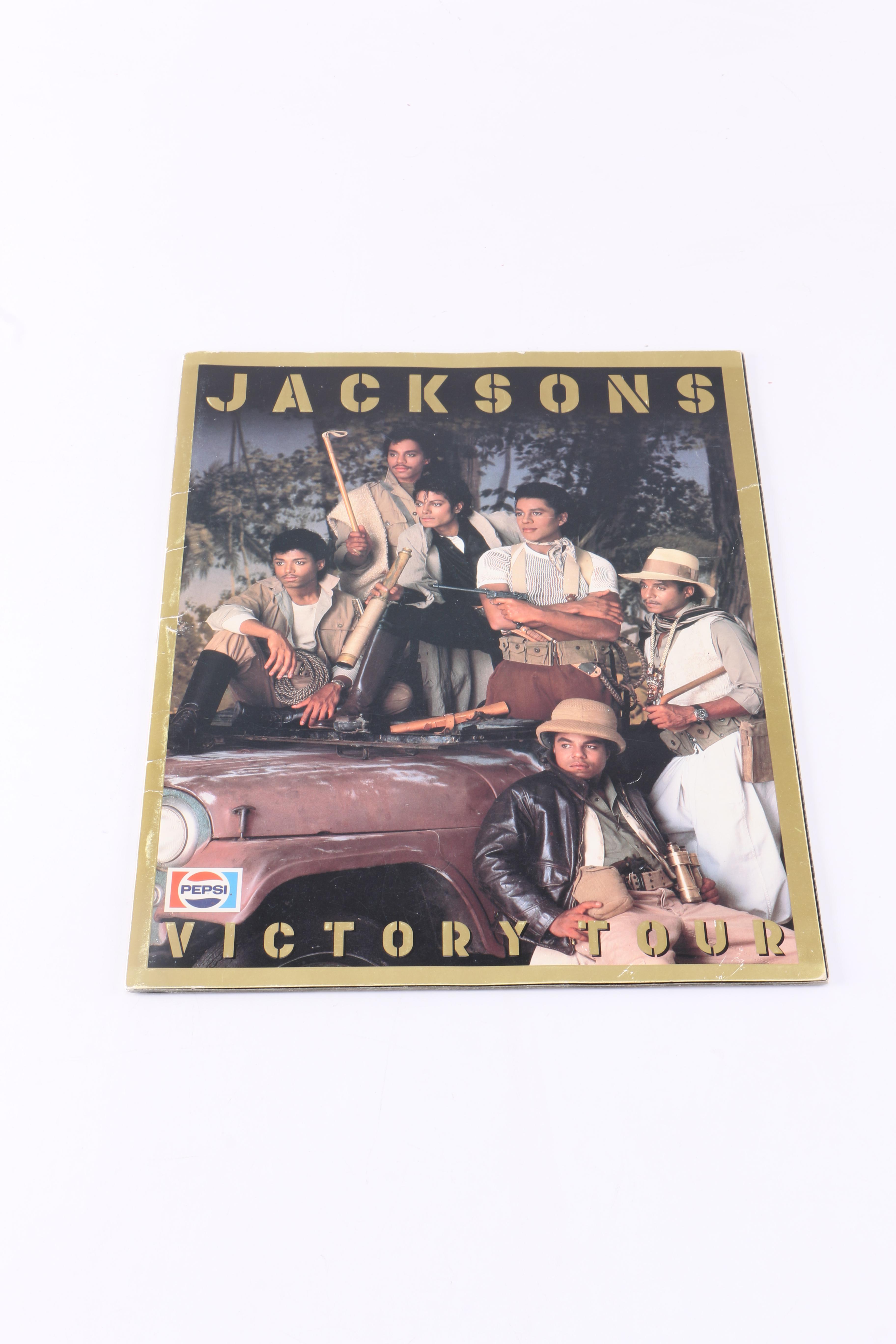 Vintage Bob Dylan, Elton John, Jacksons Concert Programs