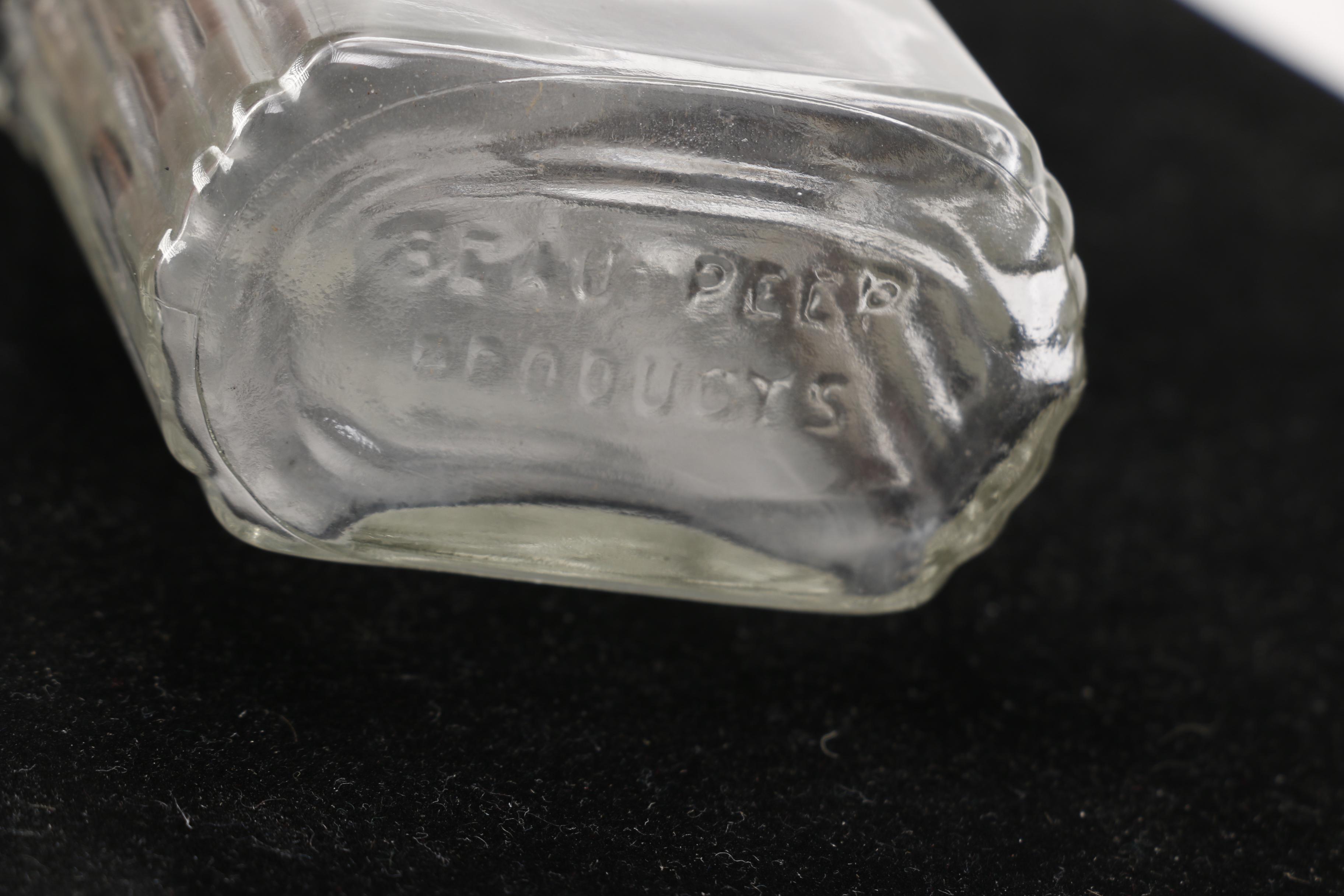 Vintage Figural Glass Bottles