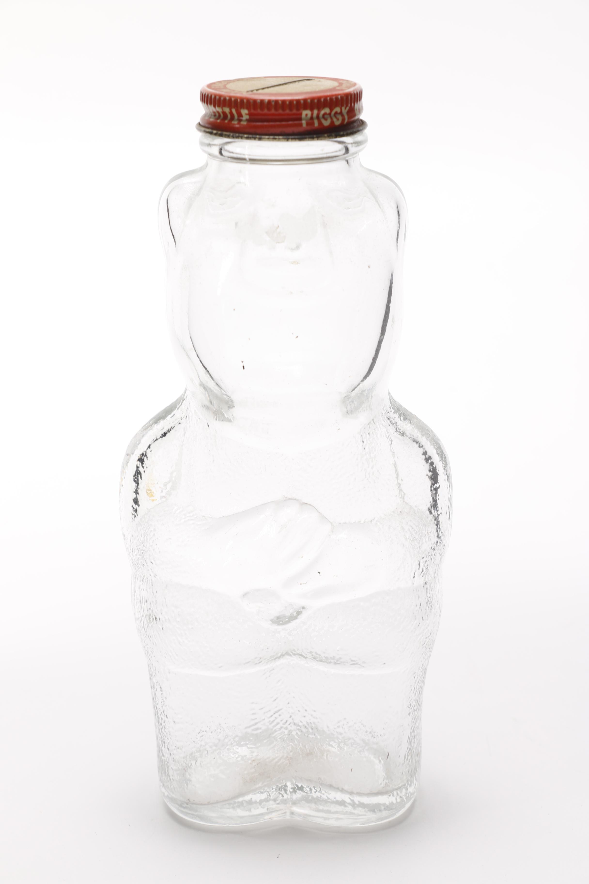 Vintage Figural Glass Bottles