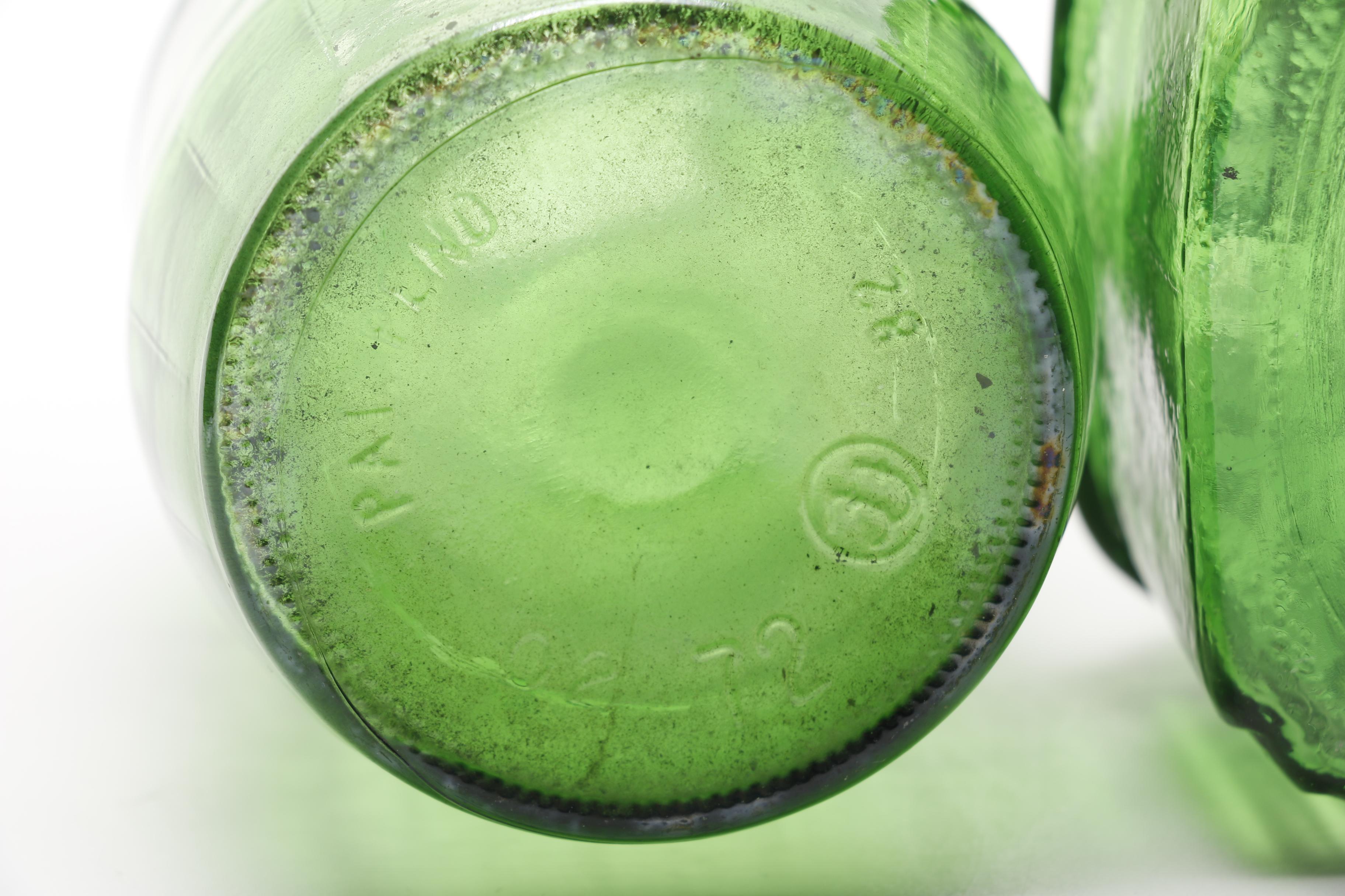 Vintage Figural Glass Bottles