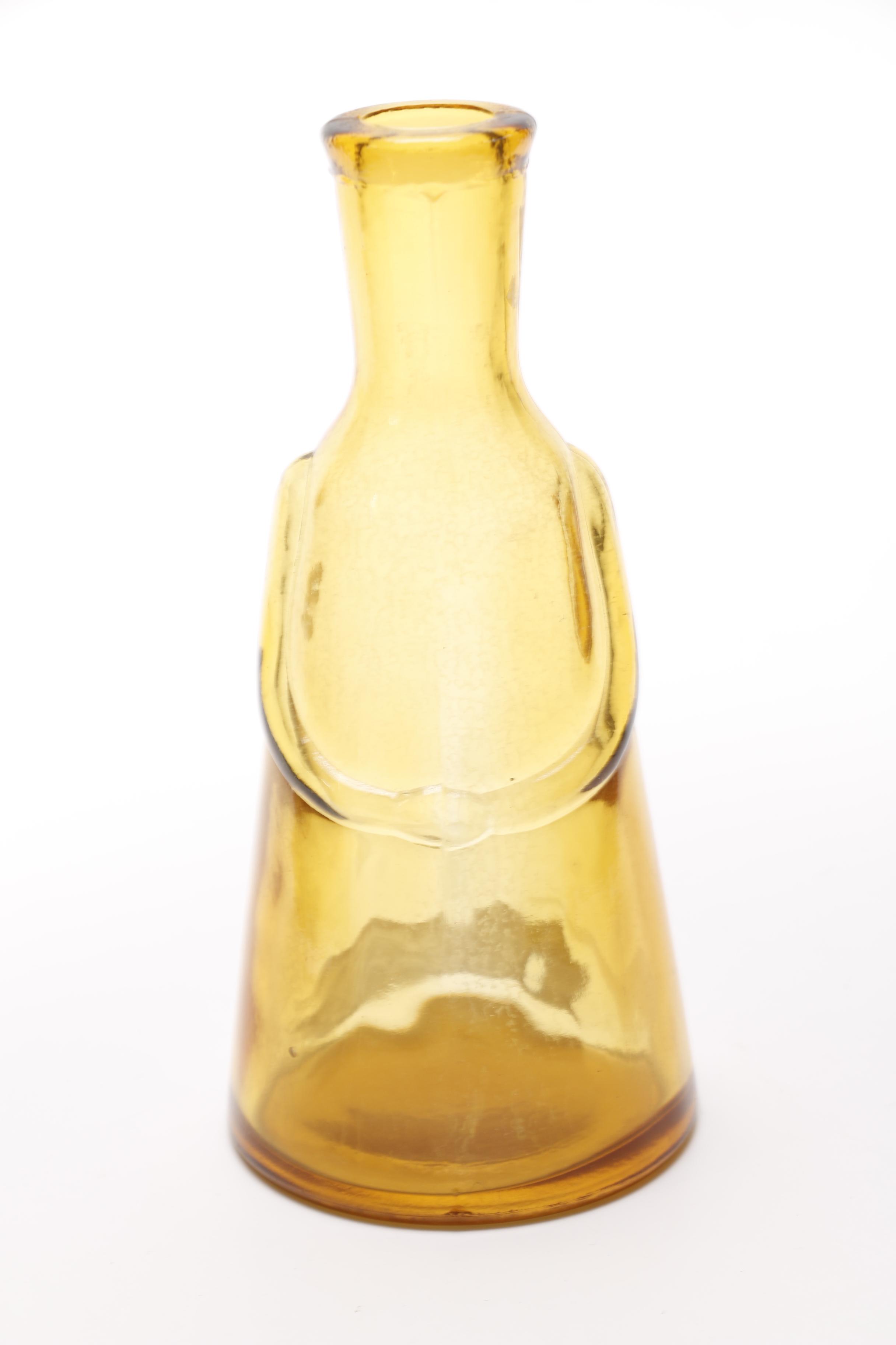 Vintage Figural Glass Bottles