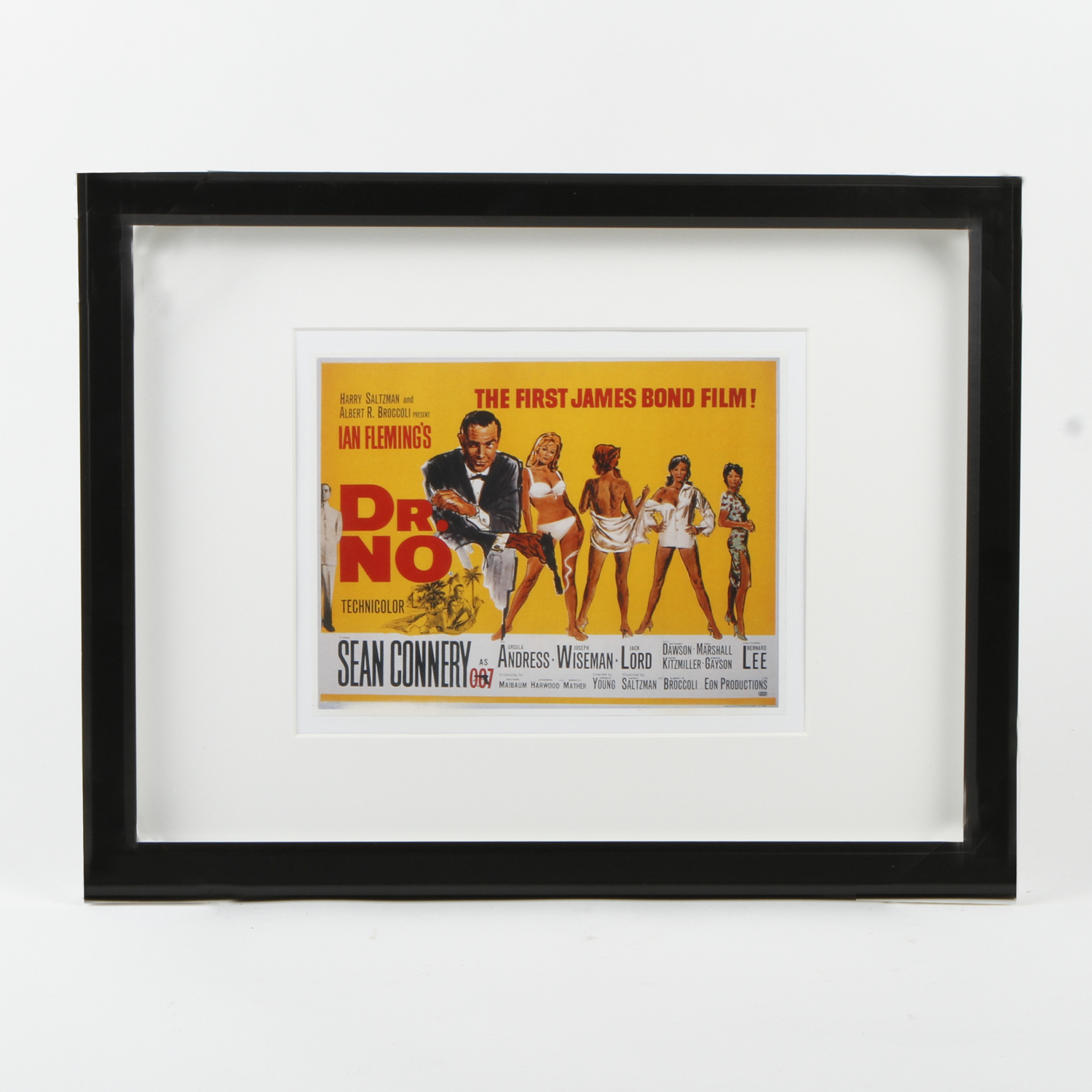 James Bond "Dr. No" Reproduction Film Poster