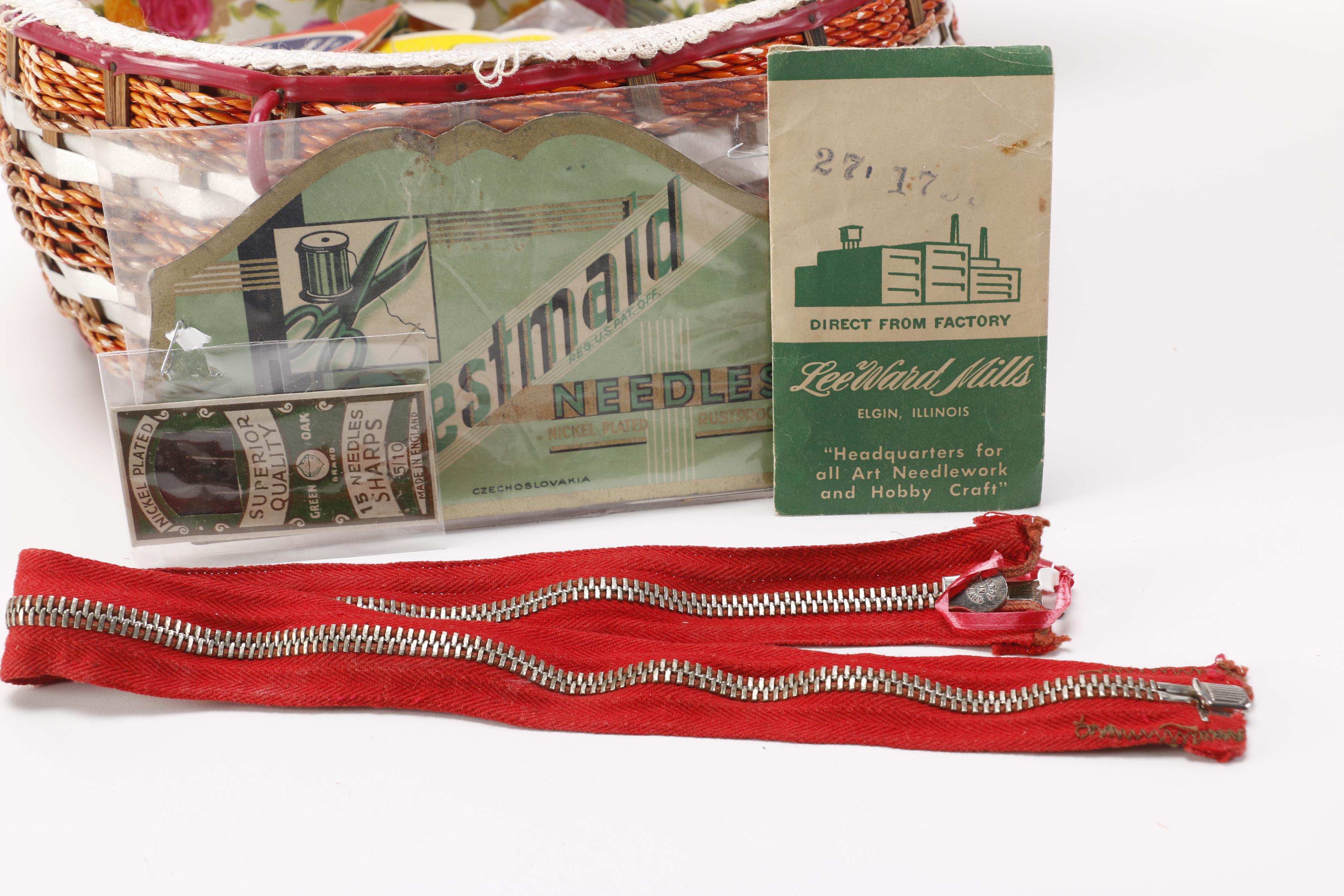 Vintage Sewing Supplies