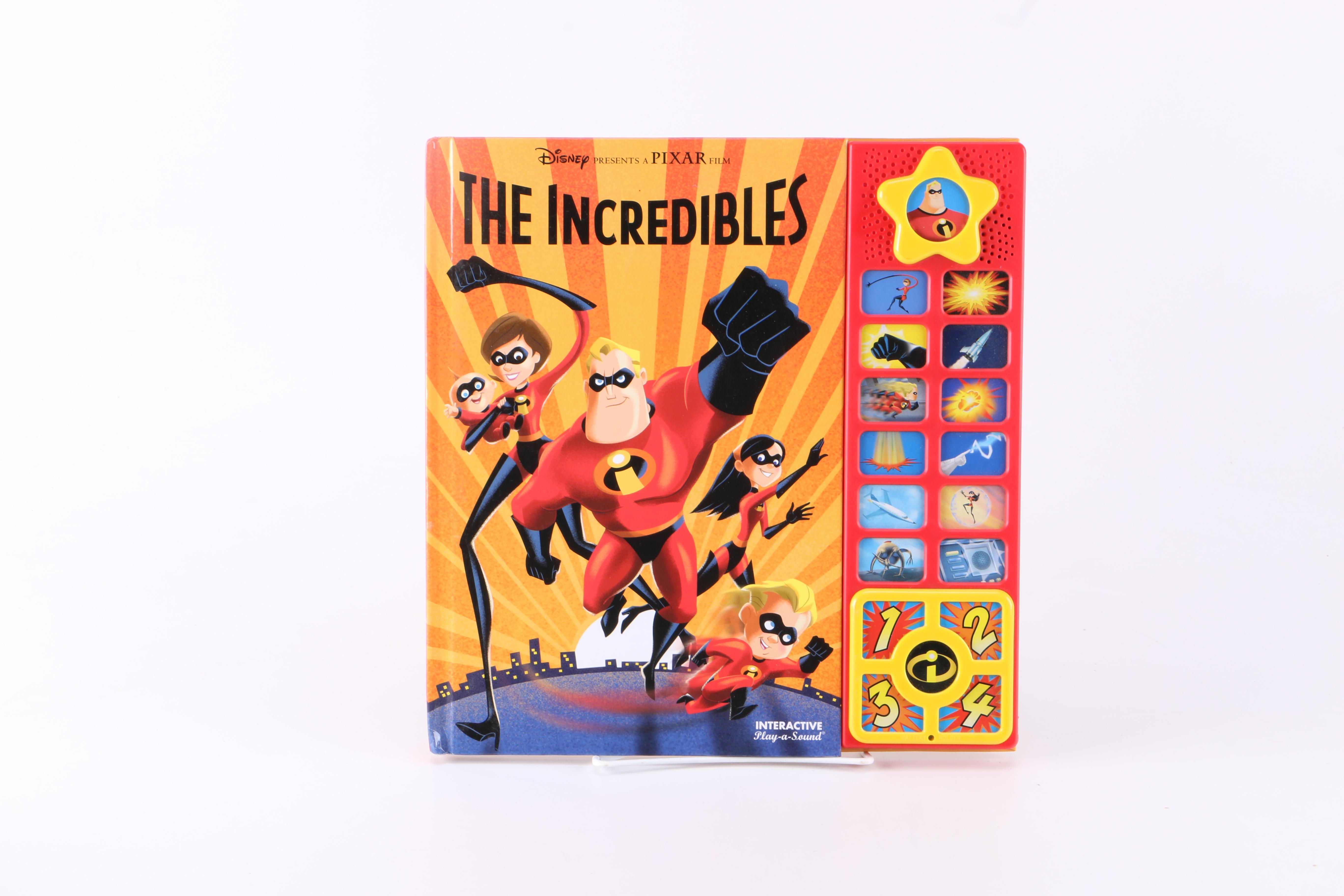 Plush Bird Toys and "Incredibles" Sound Effect Story Book