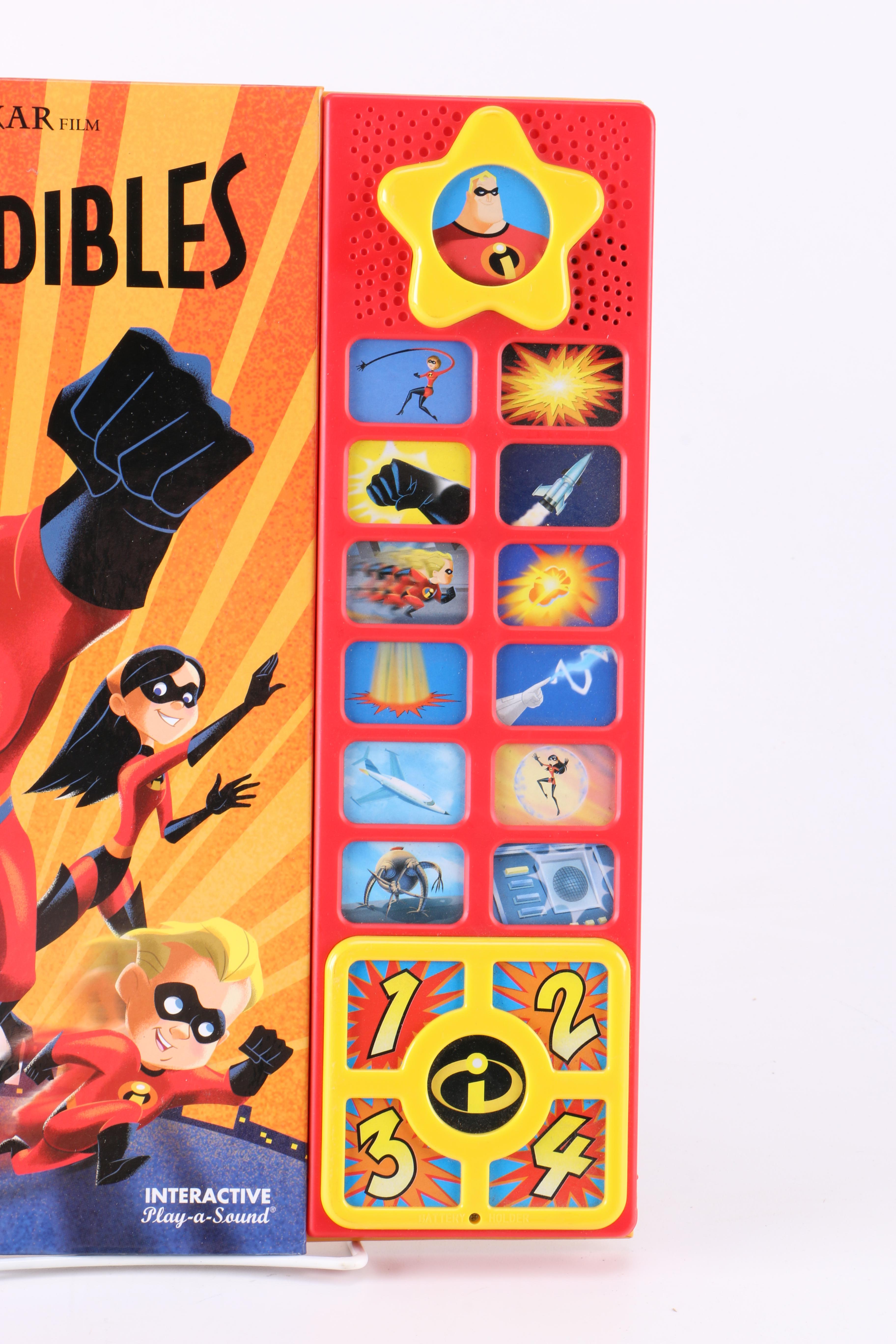 Plush Bird Toys and "Incredibles" Sound Effect Story Book