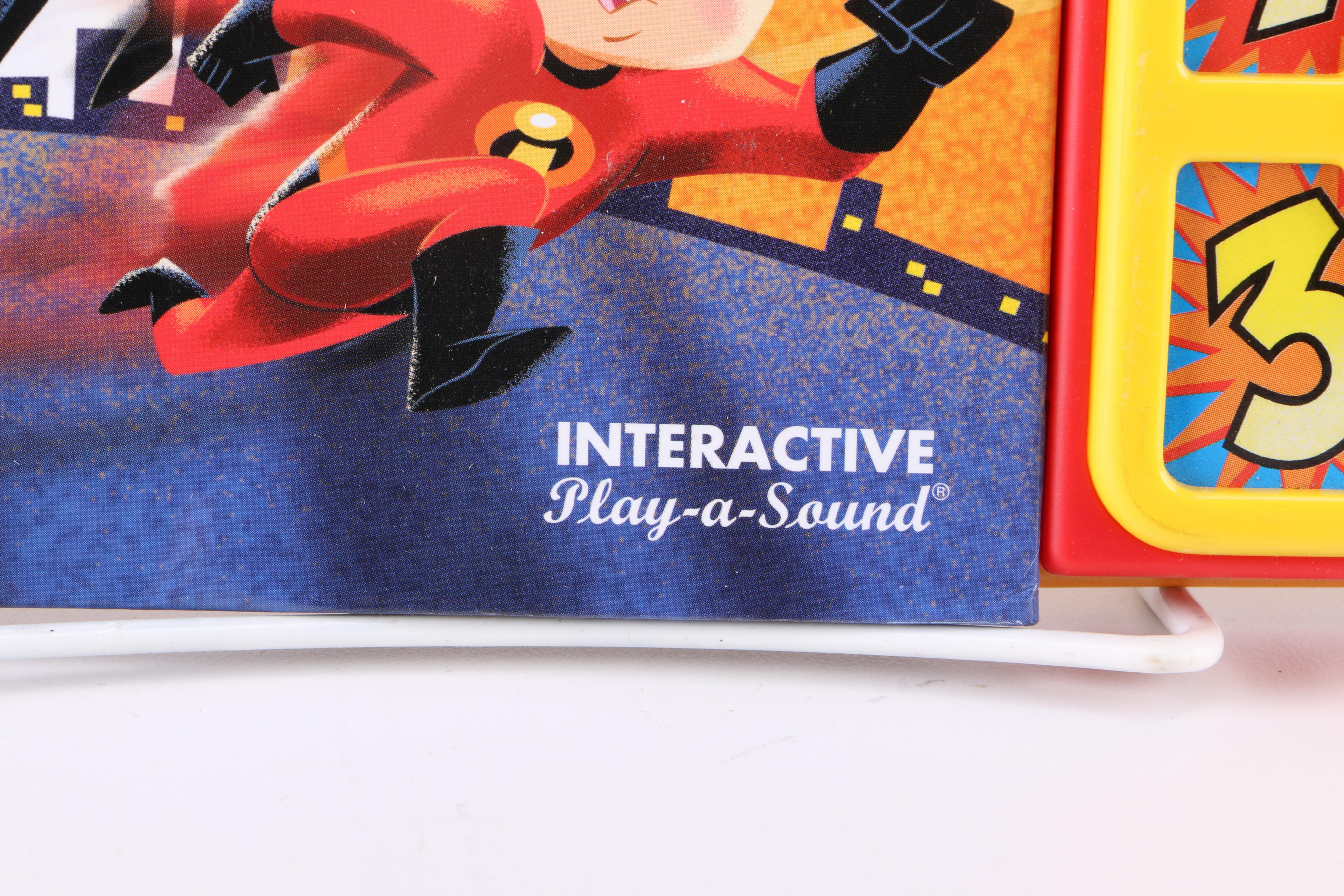Plush Bird Toys and "Incredibles" Sound Effect Story Book